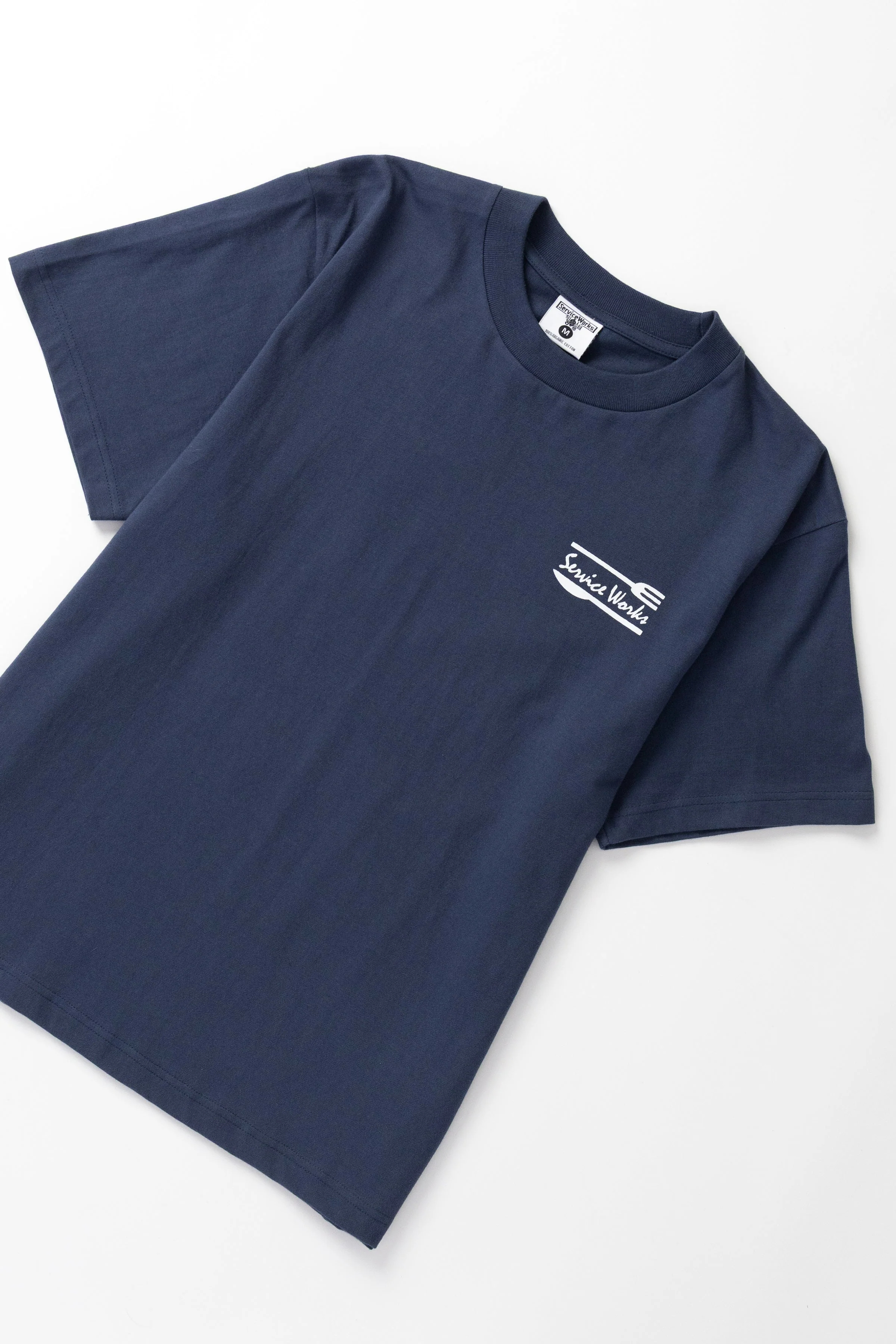 Service Works - Milos Tee - Navy - Image 3