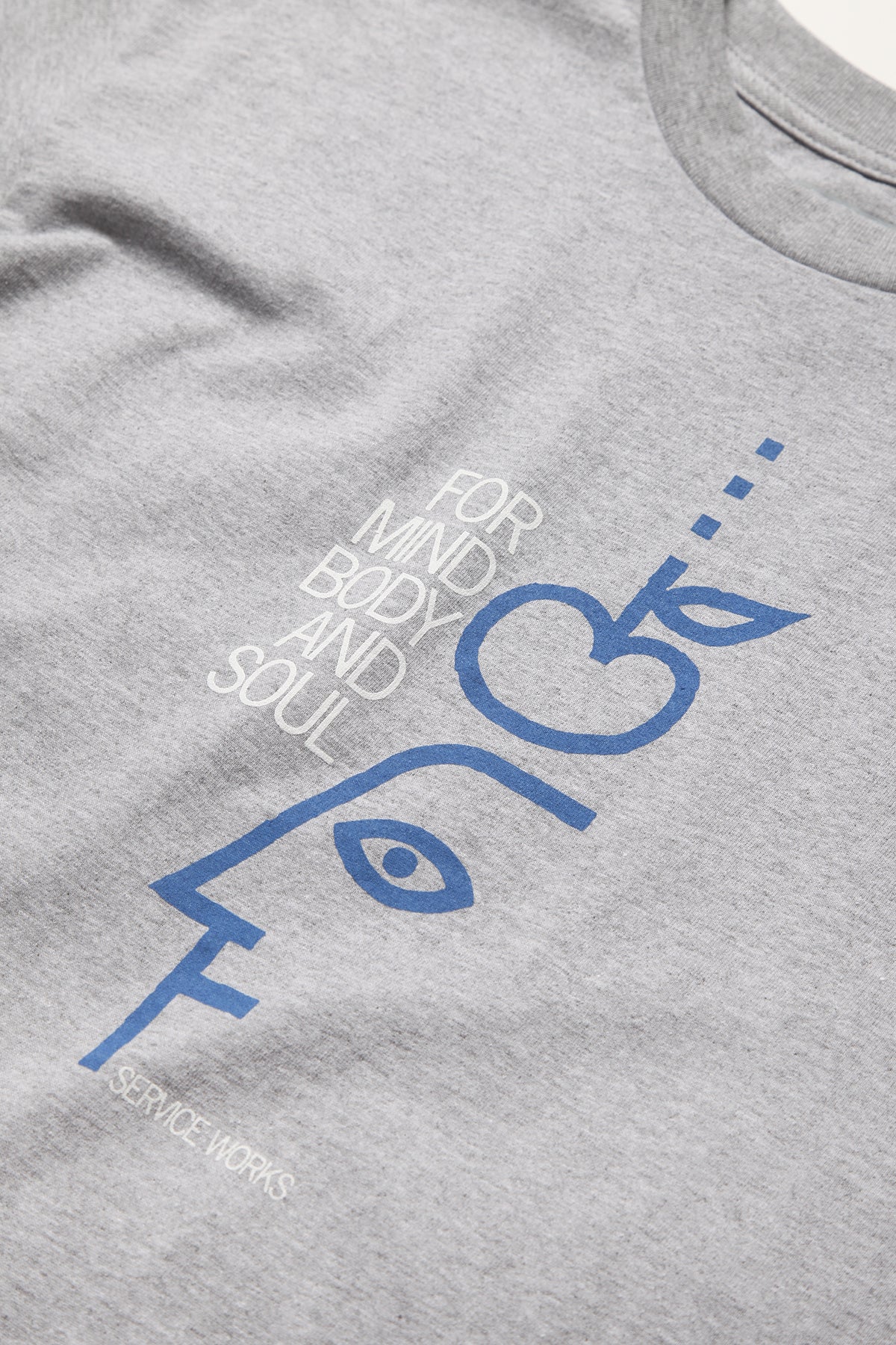 Service Works - Mind, Body and Soul Tee - Ash - Image 2