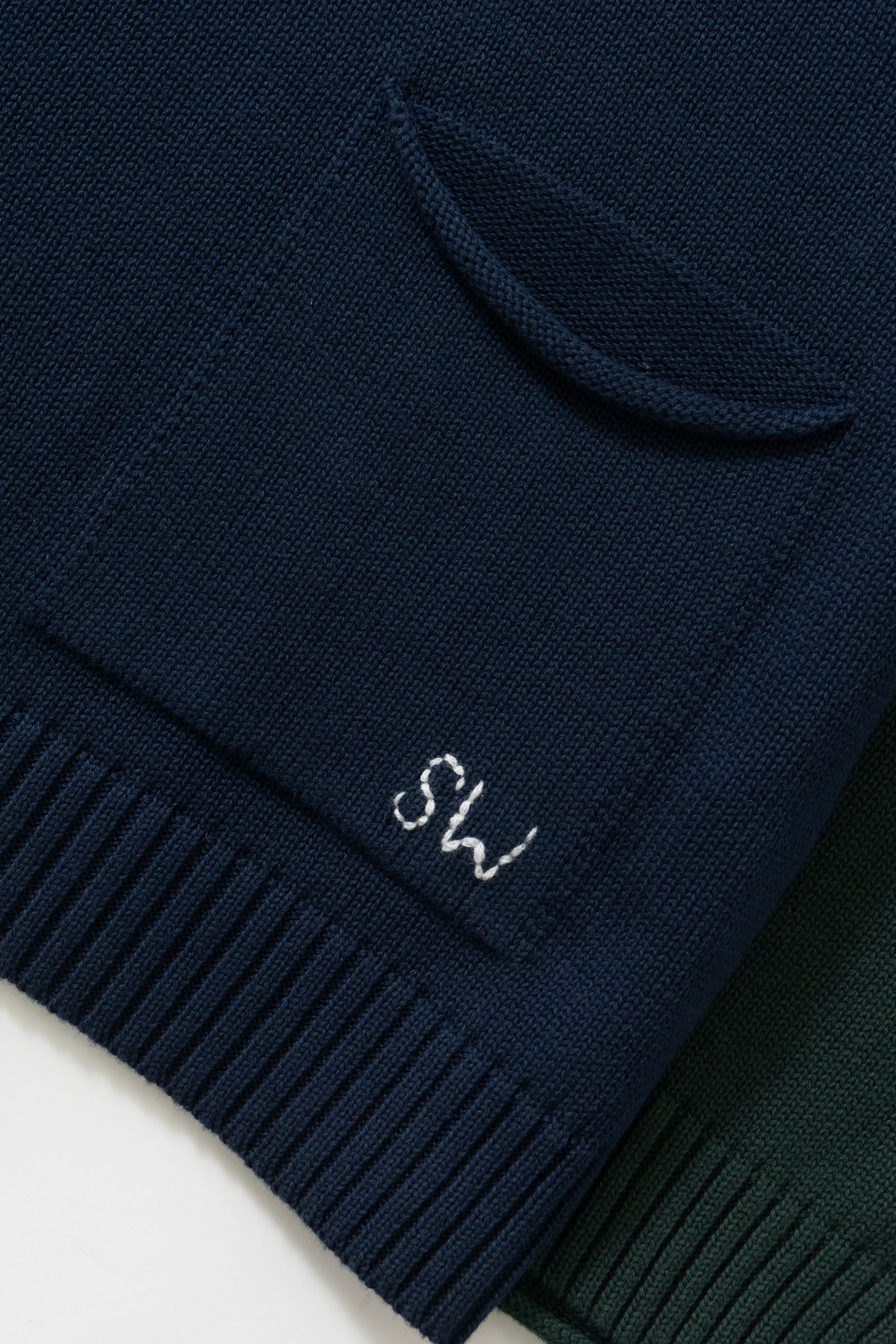 Service Works - Mock Smock Sweater - Tricolour - Image 7