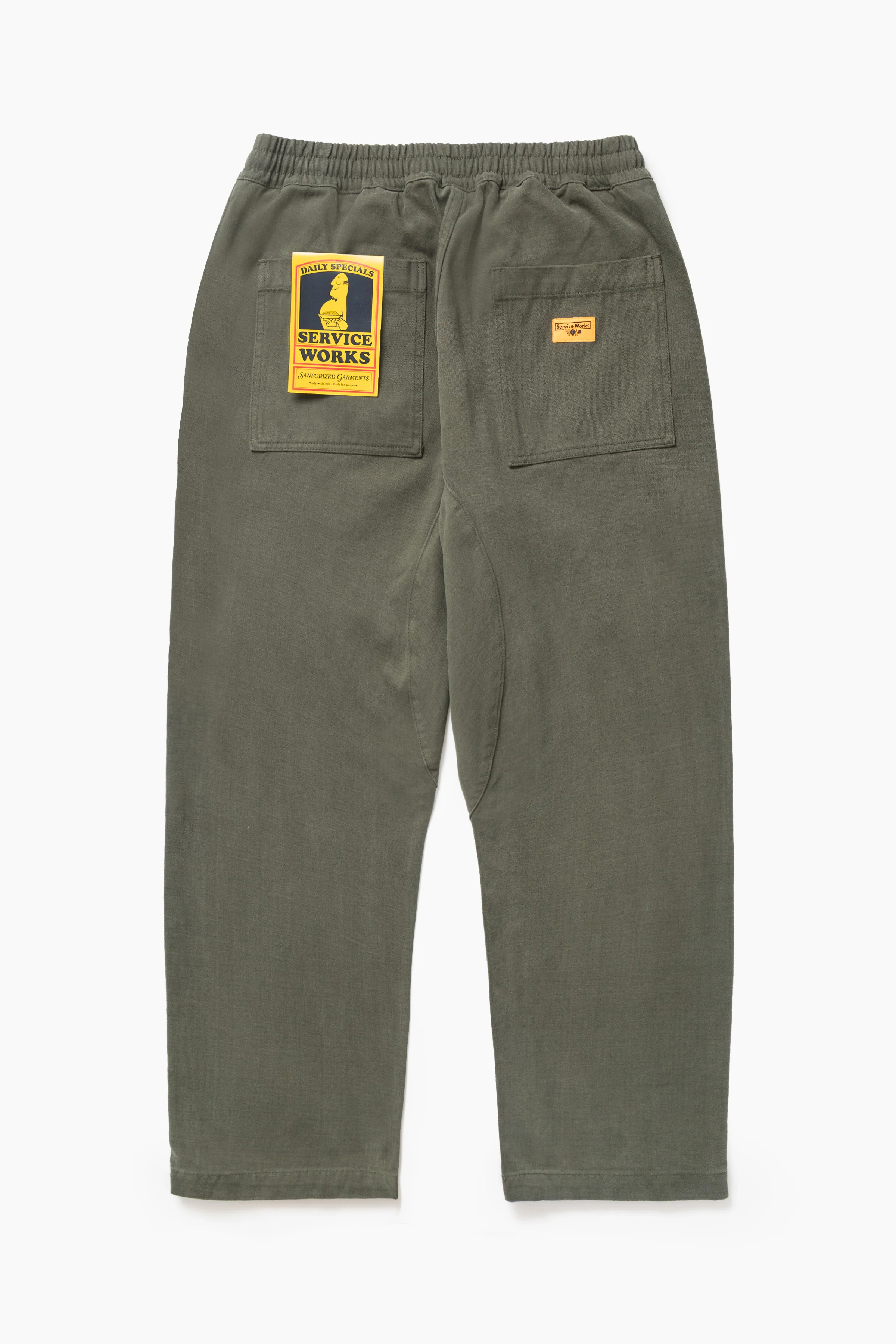 Service Works - Moleskin Chef Pants - Moss - Image 6