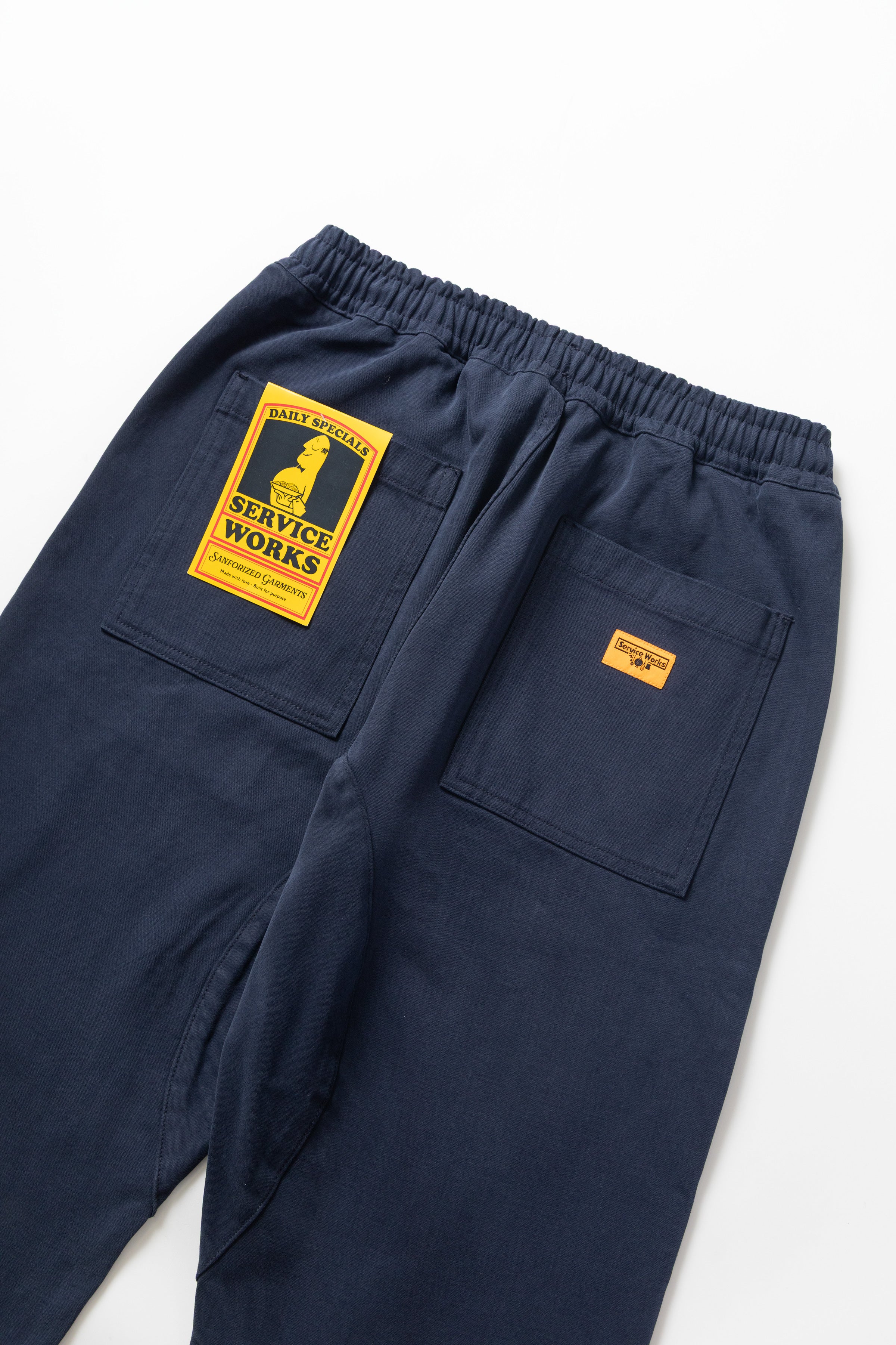 Service Works - Moleskin Chef Pants - Dark Navy - Image 4