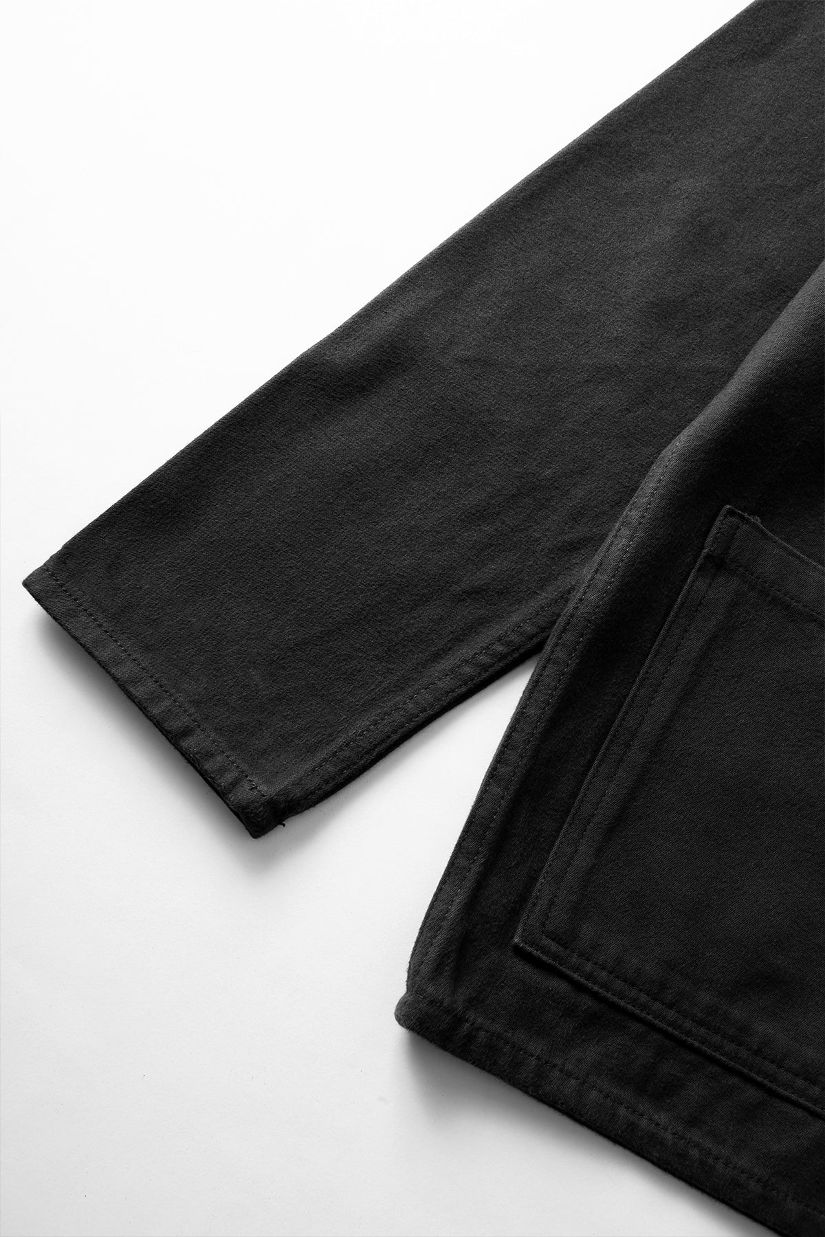 Service Works - Moleskin Chore Shirt - Black - Image 5