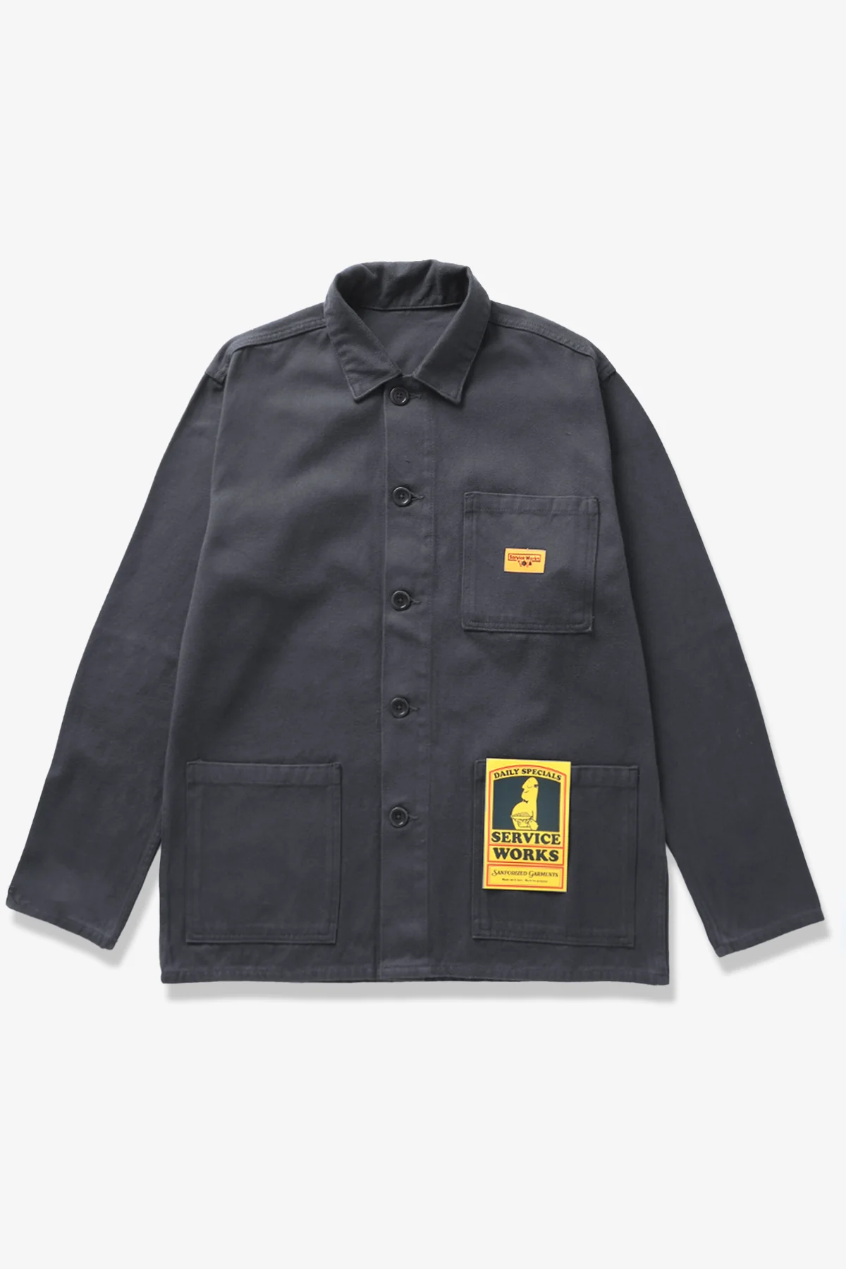 Service Works - Moleskin Chore Shirt - Grey