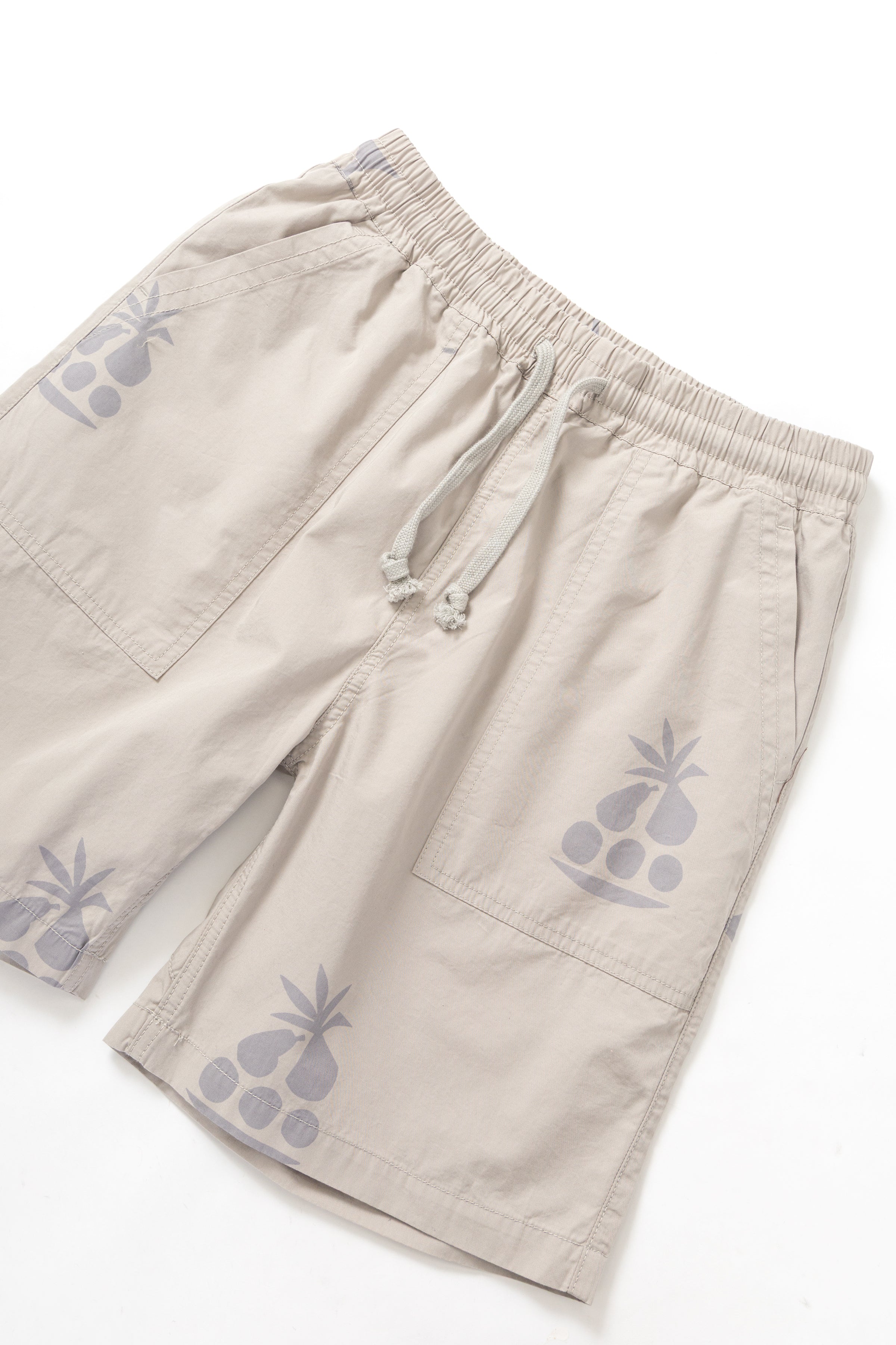 Service Works - Nourish Printed Chef Shorts - Stone - Image 2