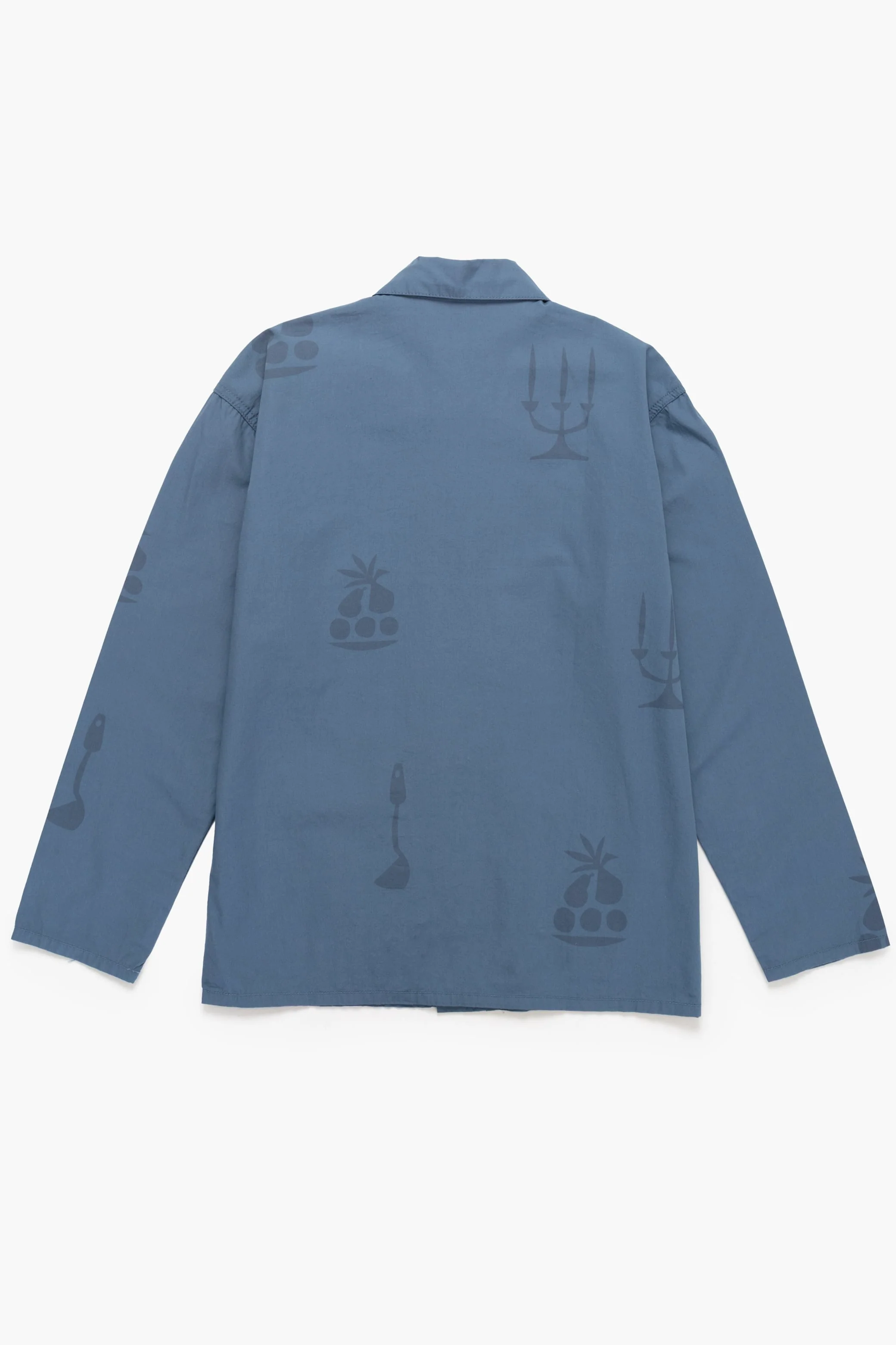 Service Works - Nourish Printed Chore Shirt - Slate - Image 7