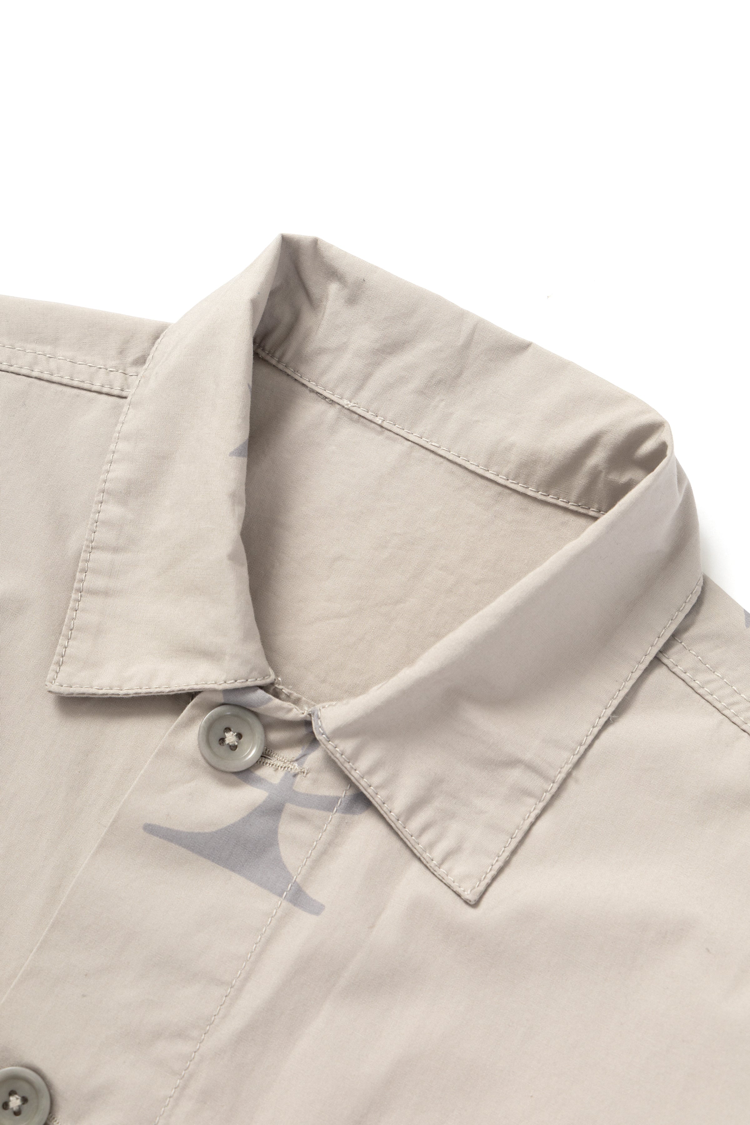 Service Works - Nourish Printed Chore Shirt - Stone - Image 5