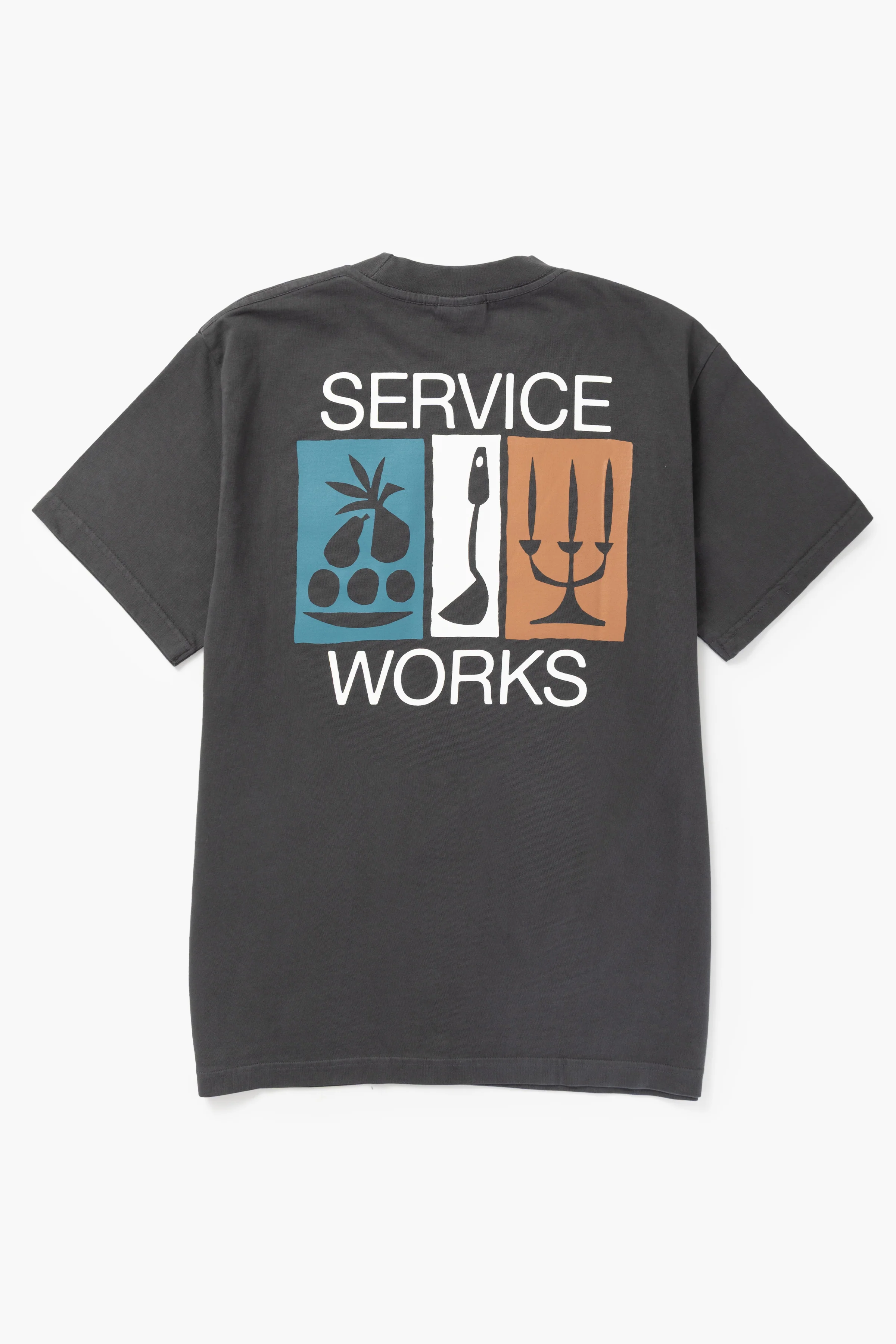 Service Works - Nourish Tee - Charcoal - Image 2