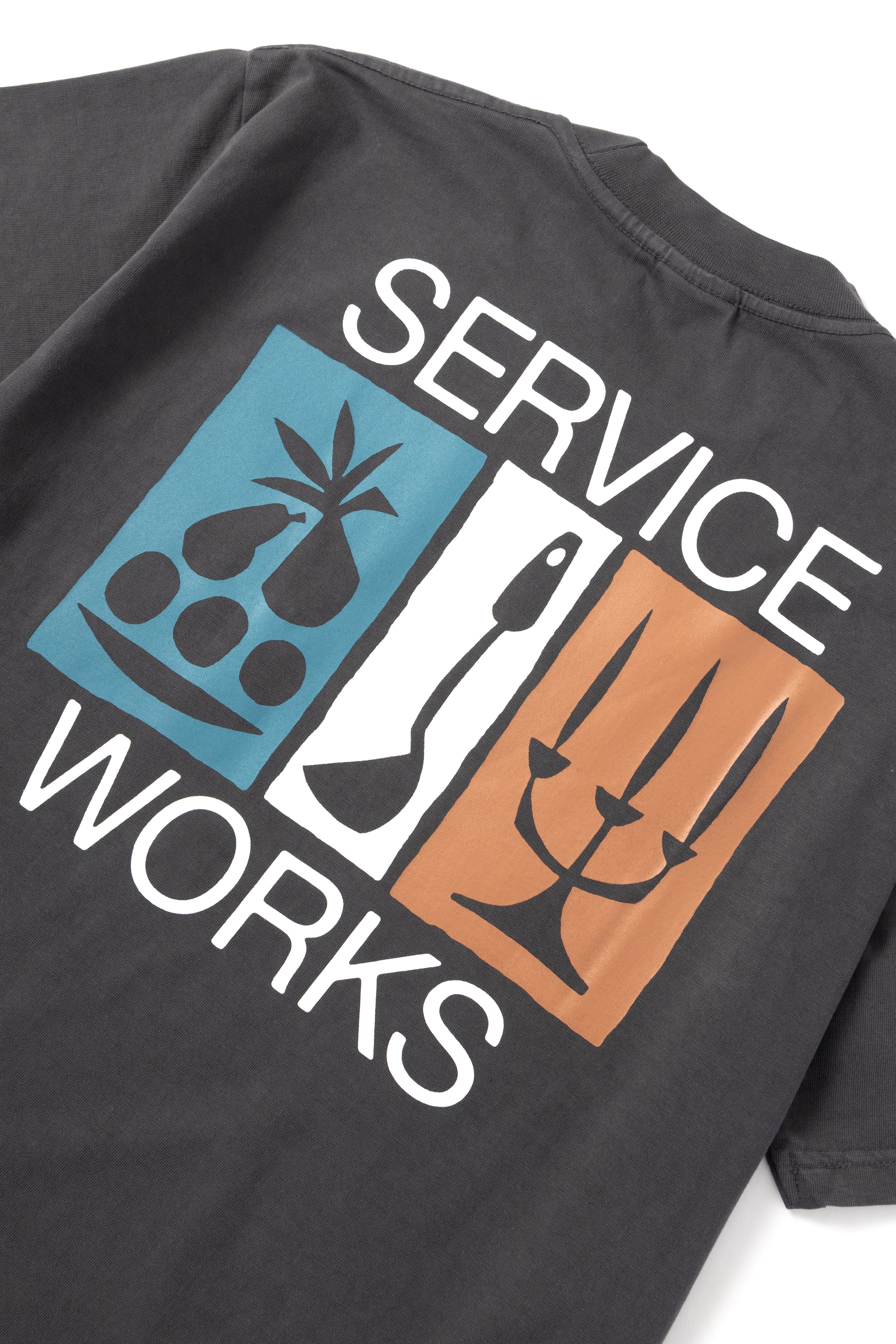 Service Works - Nourish Tee - Charcoal - Image 7