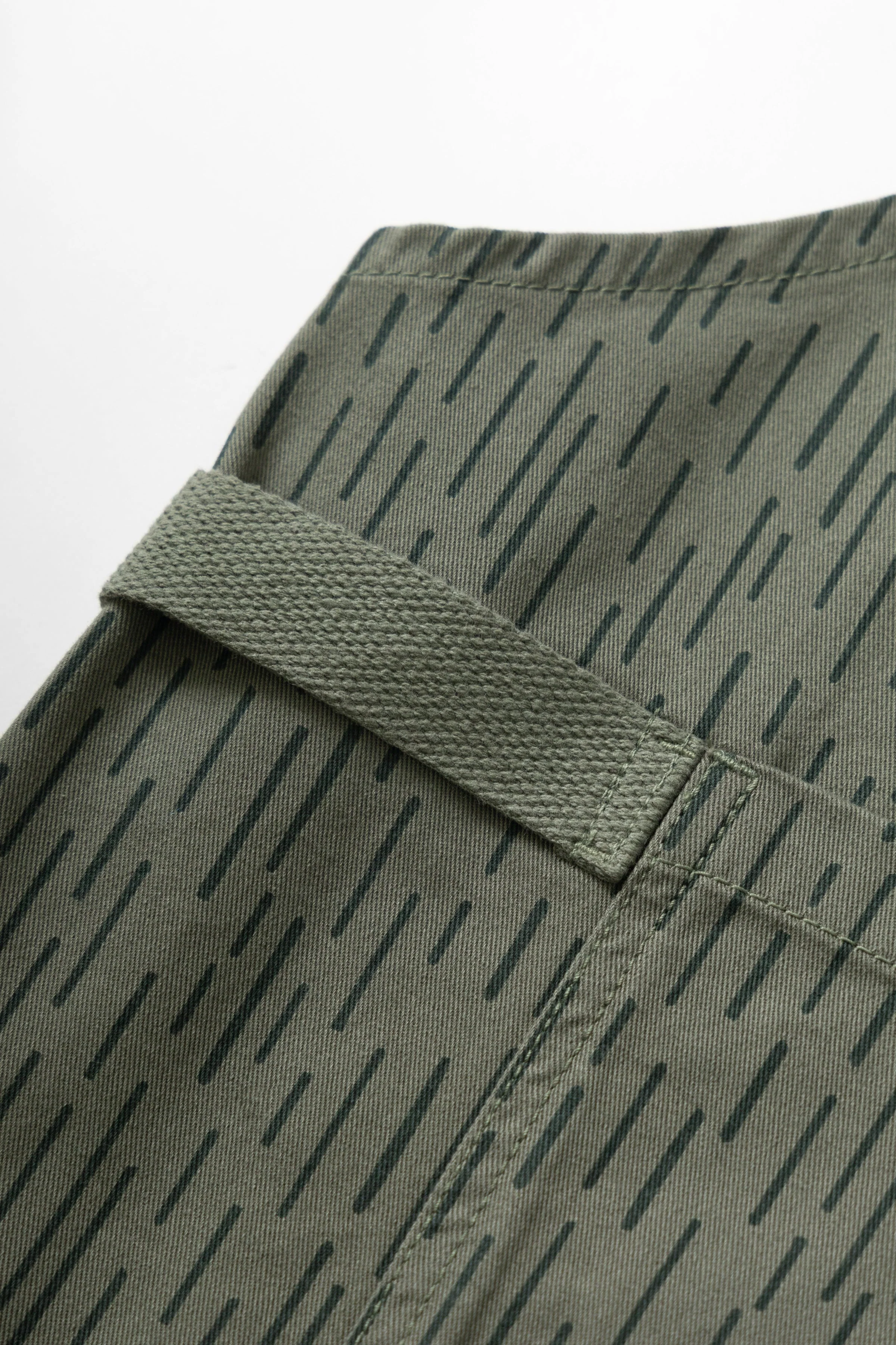 Service Works - Patterned Apron - Raindrop Green - Image 4