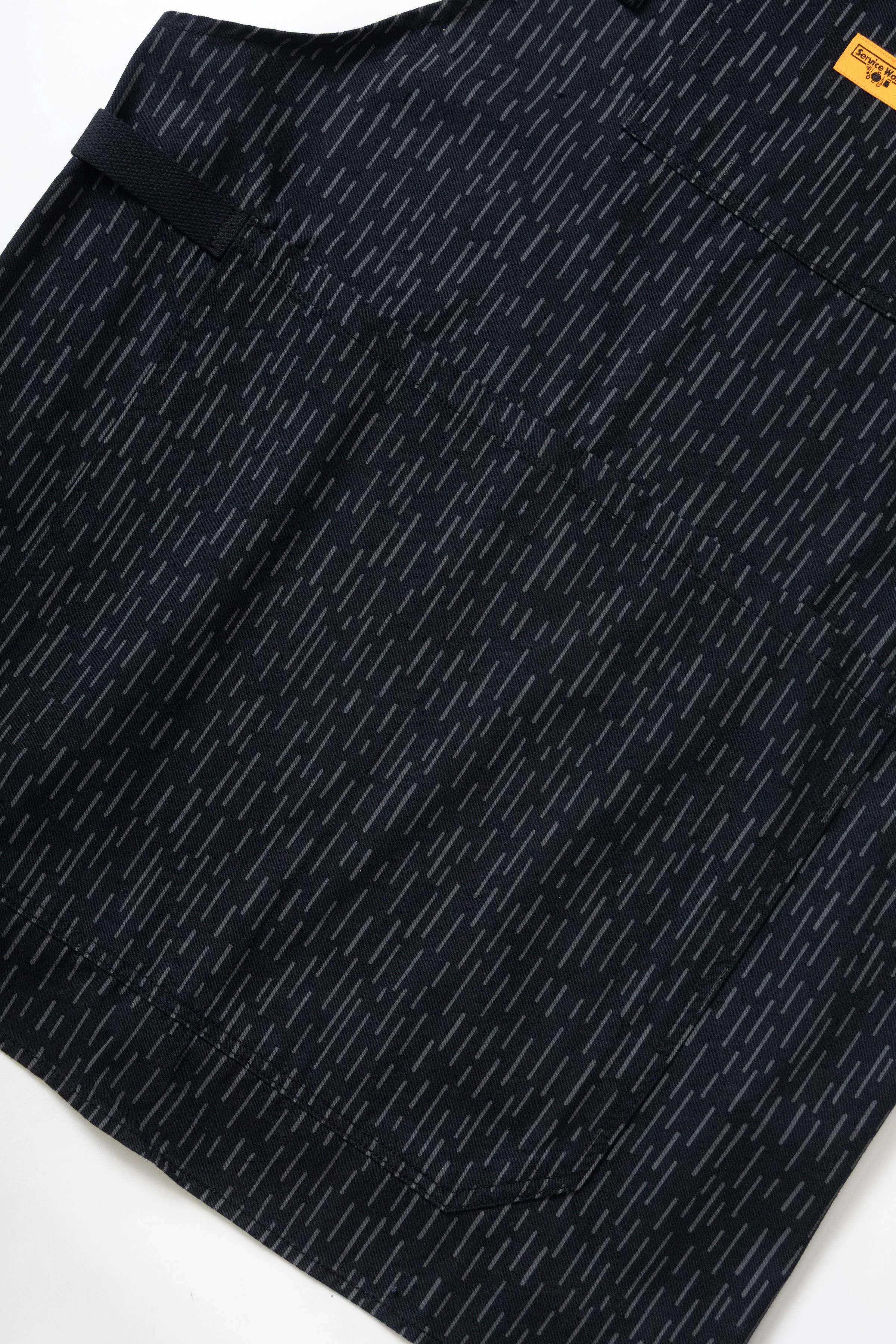 Service Works - Patterned Apron - Raindrop Mono - Image 5