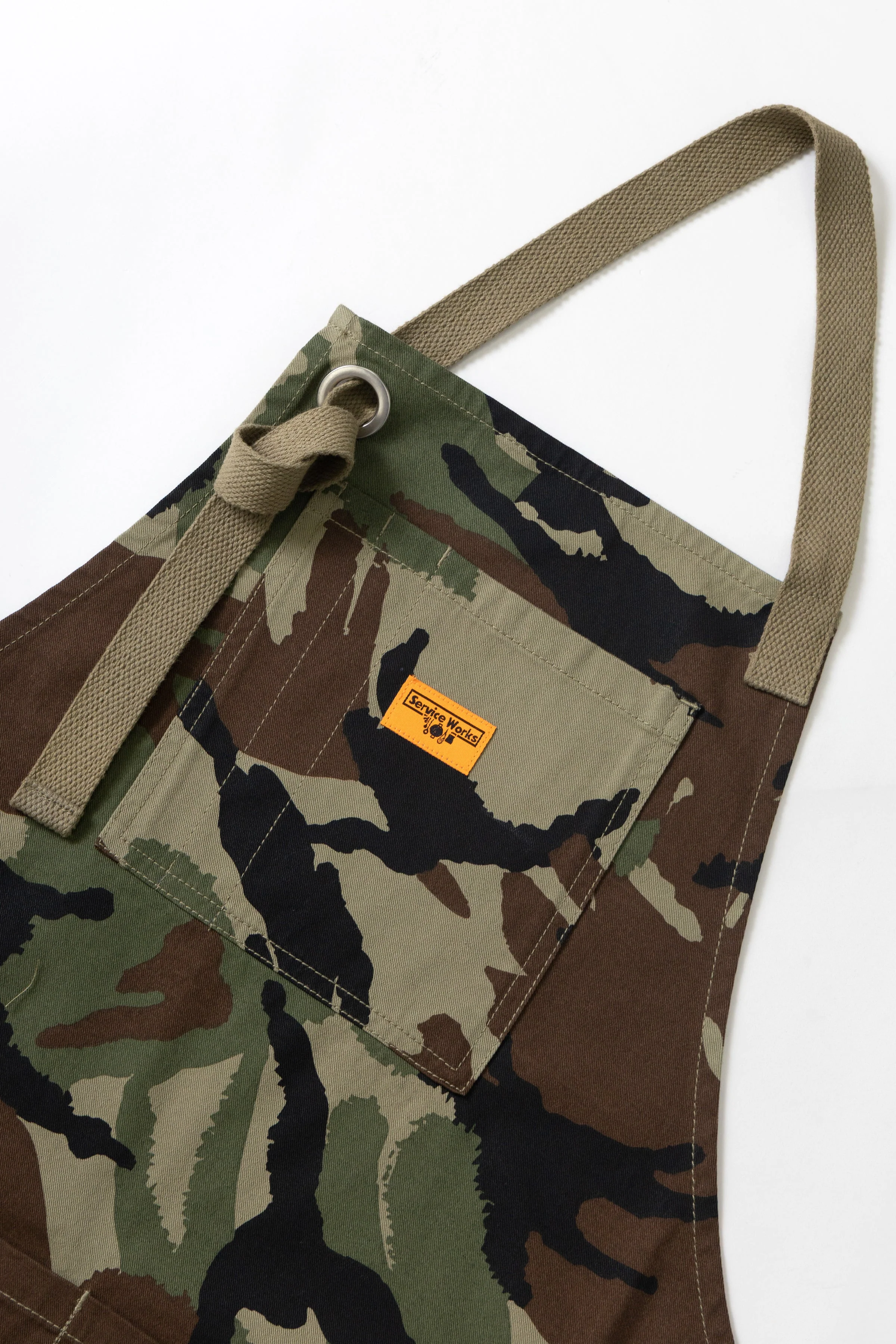 Service Works - Patterned Apron - Woodland - Image 2