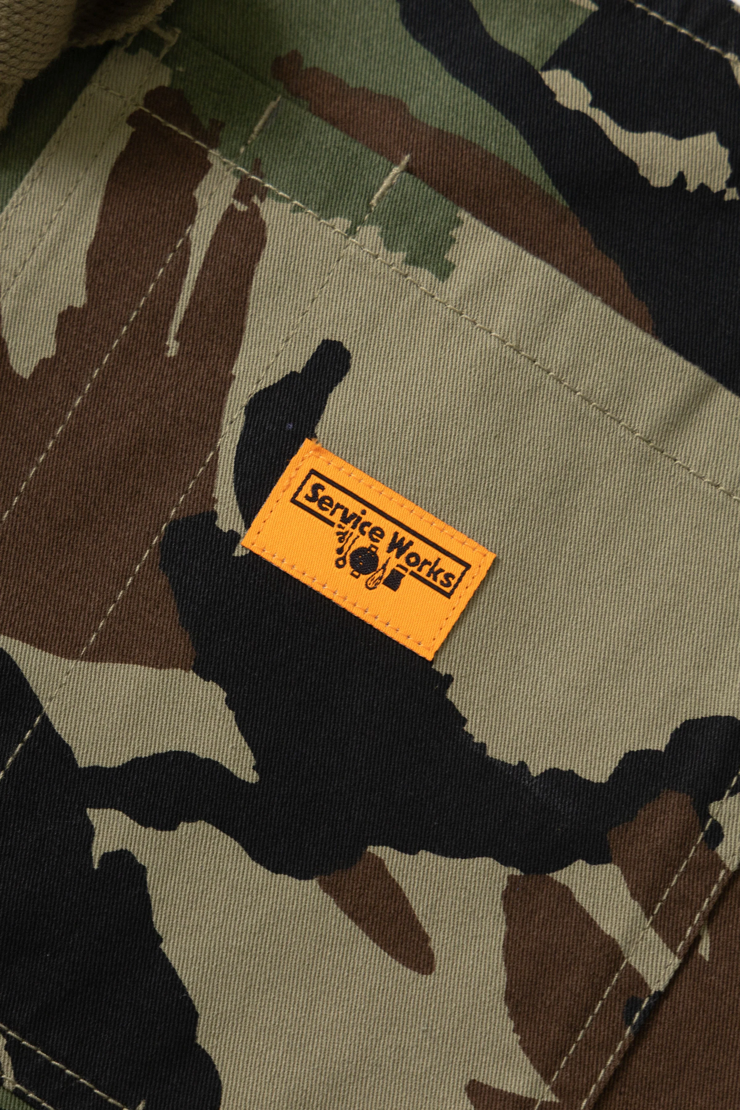 Service Works - Patterned Apron - Woodland - Image 4