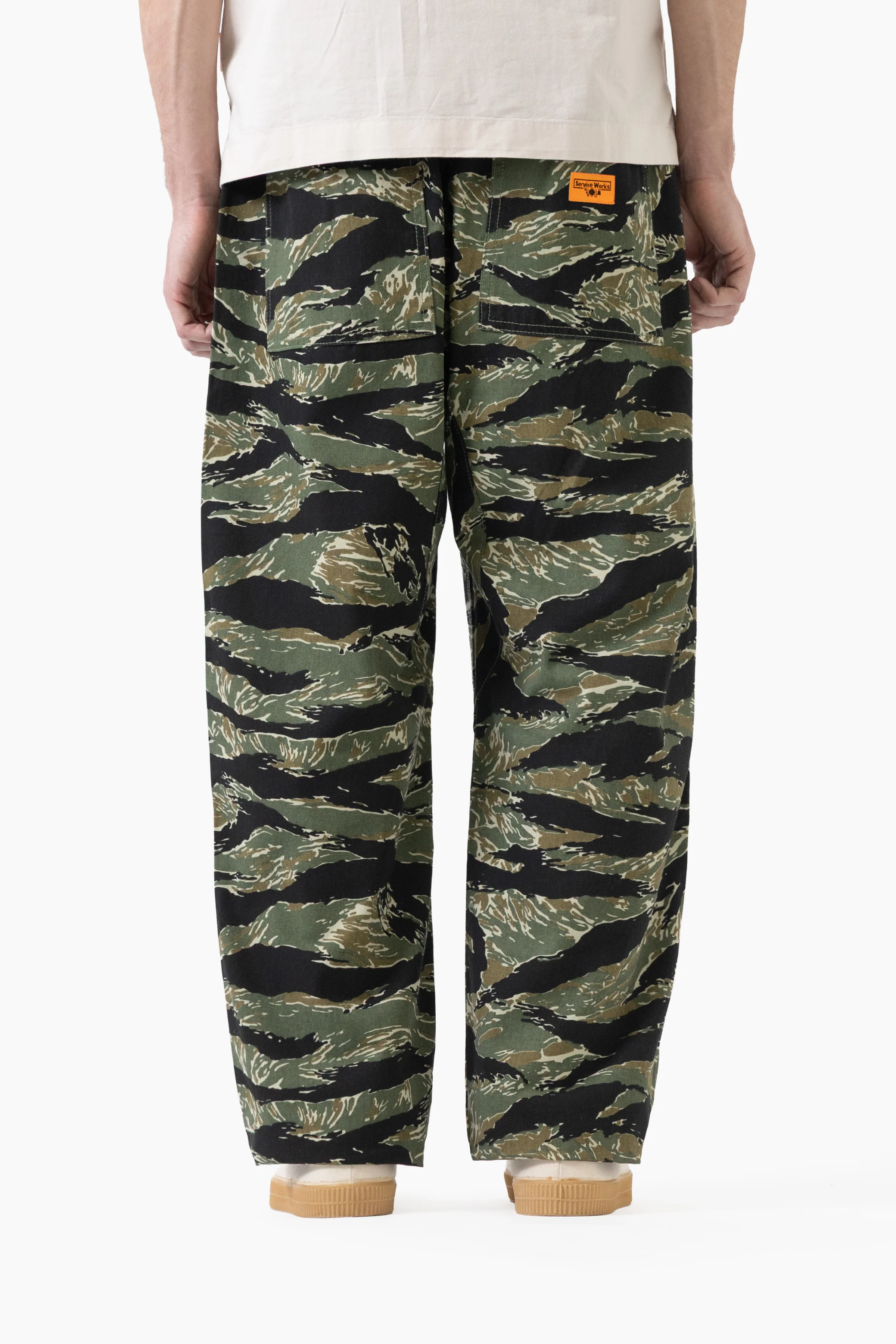 Service Works - Patterned Chef Pants - Tiger Stripe - Image 4