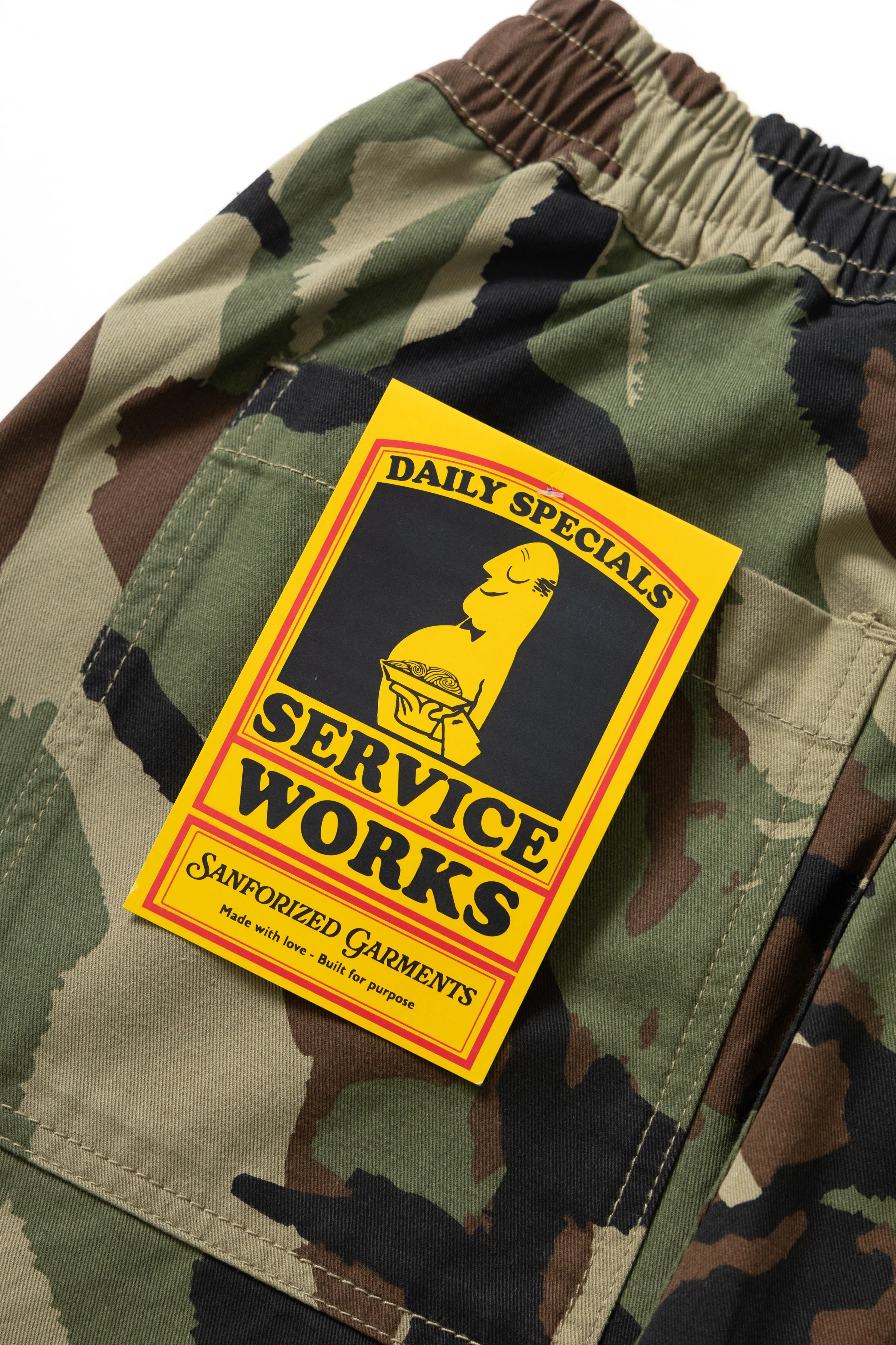 Service Works - Patterned Chef Pants - Woodland - Image 10