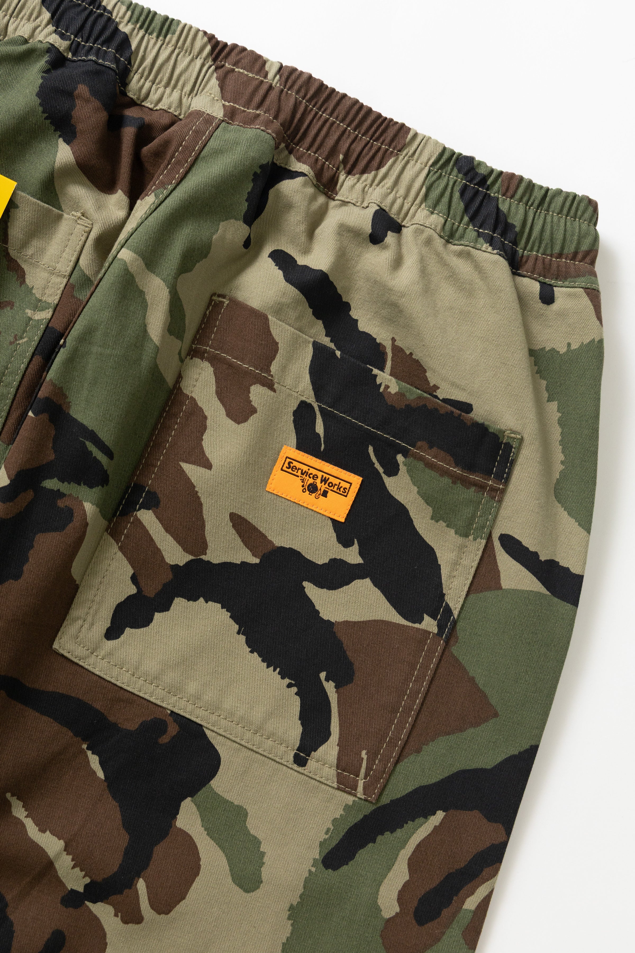 Service Works - Patterned Chef Pants - Woodland - Image 9