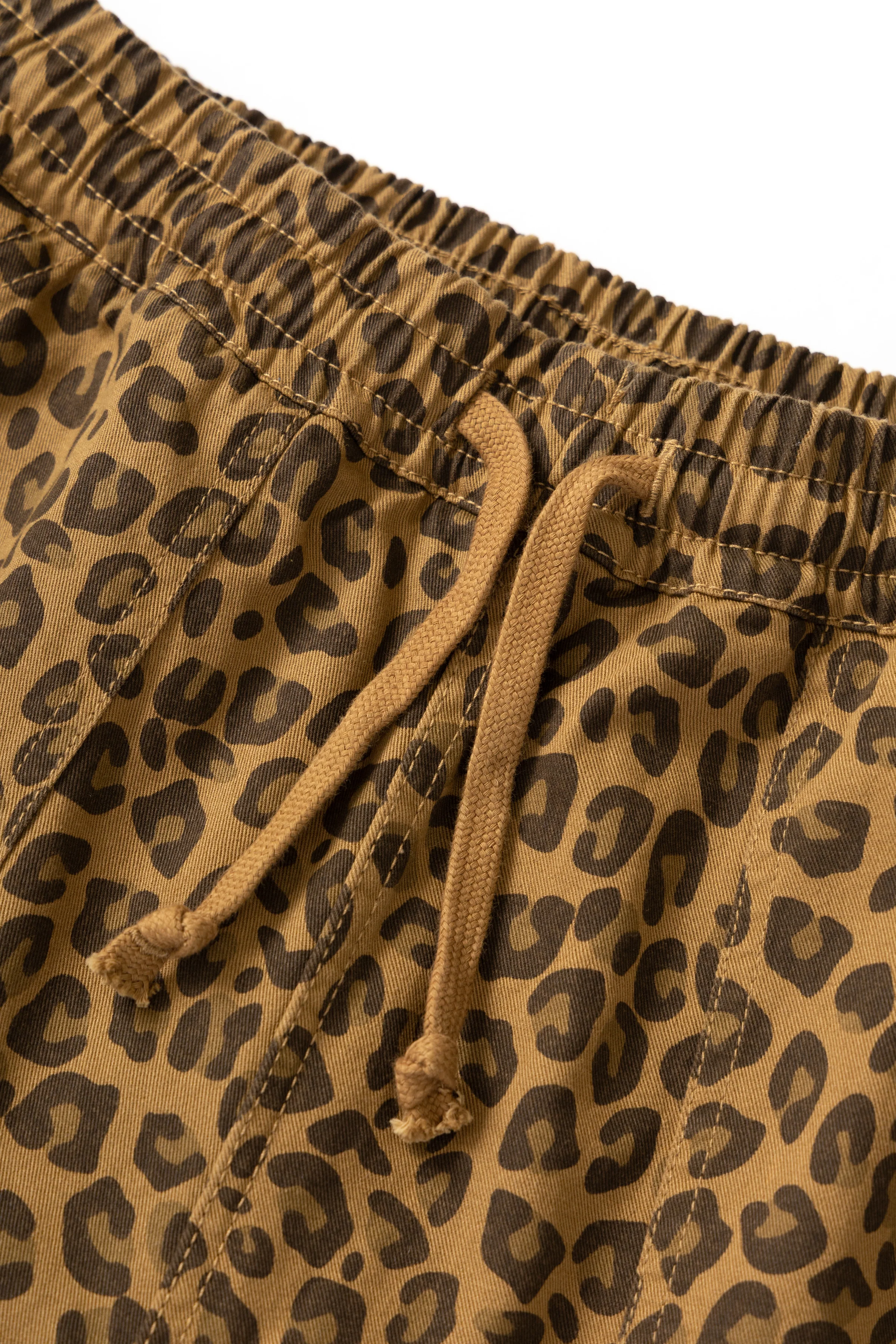 Service Works - Patterned Chef Shorts - Brown Leopard - Image 3