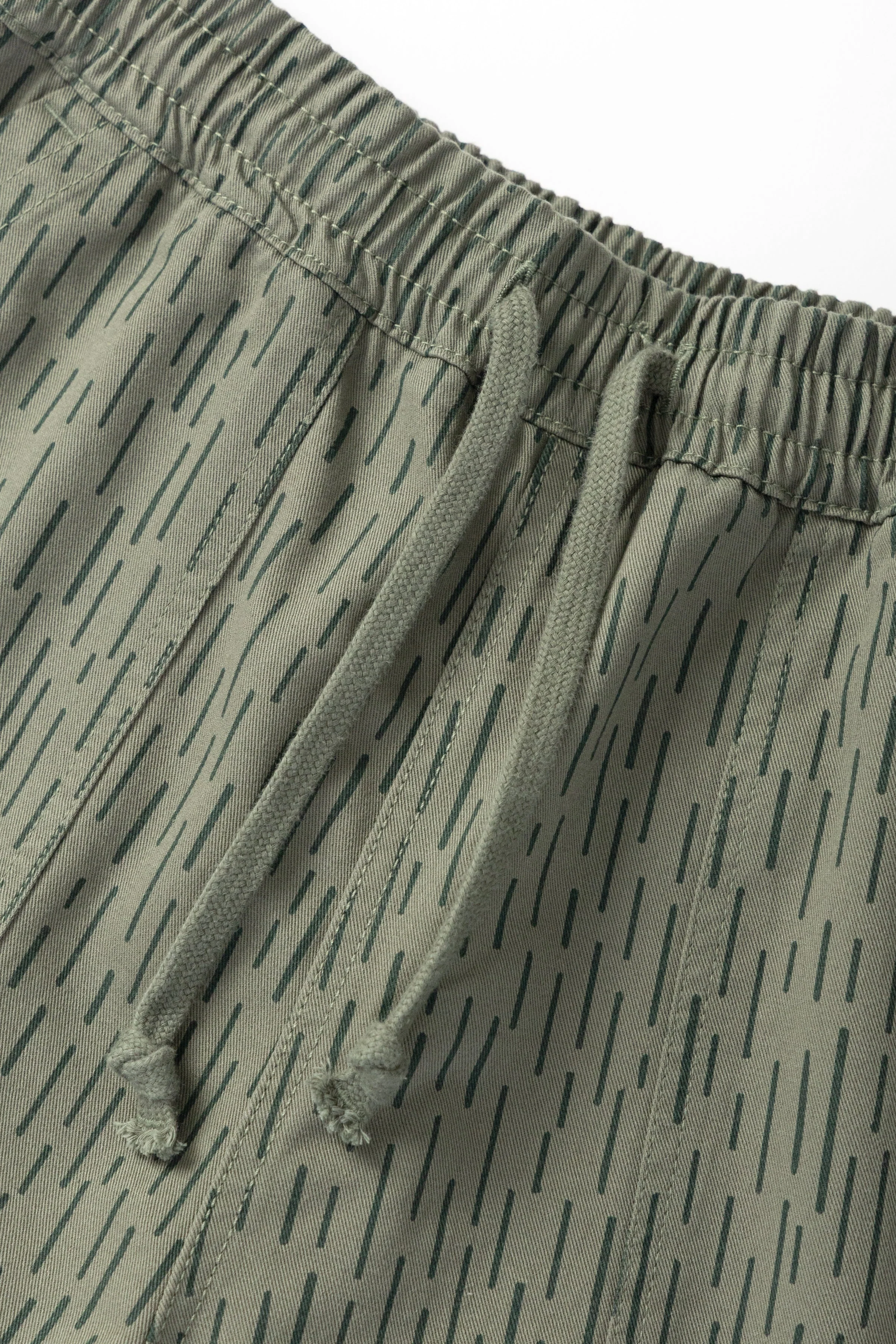 Service Works - Patterned Chef Shorts - Raindrop Green - Image 4