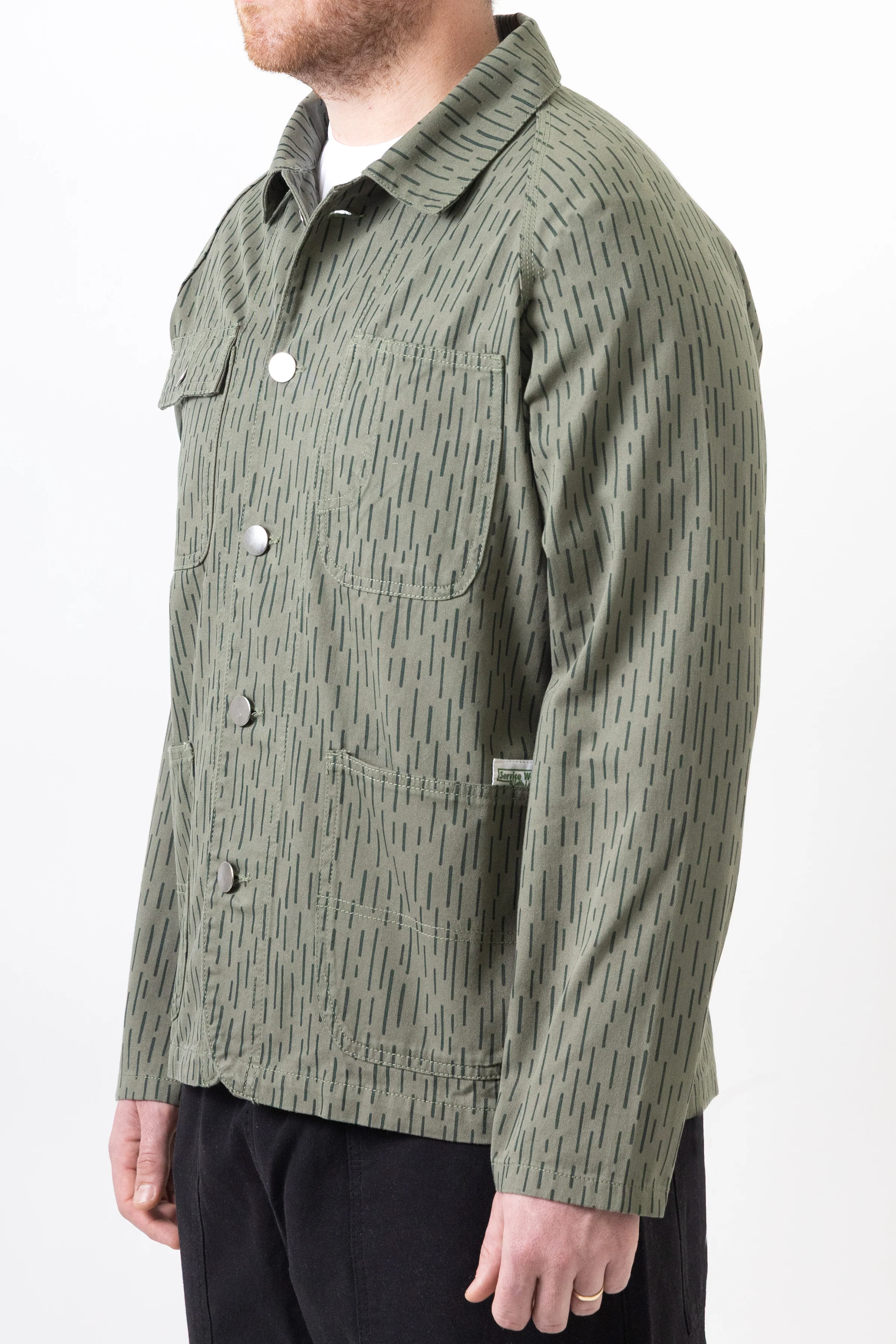 Service Works - Patterned Coverall 2.0 - Raindrop Green - Image 3