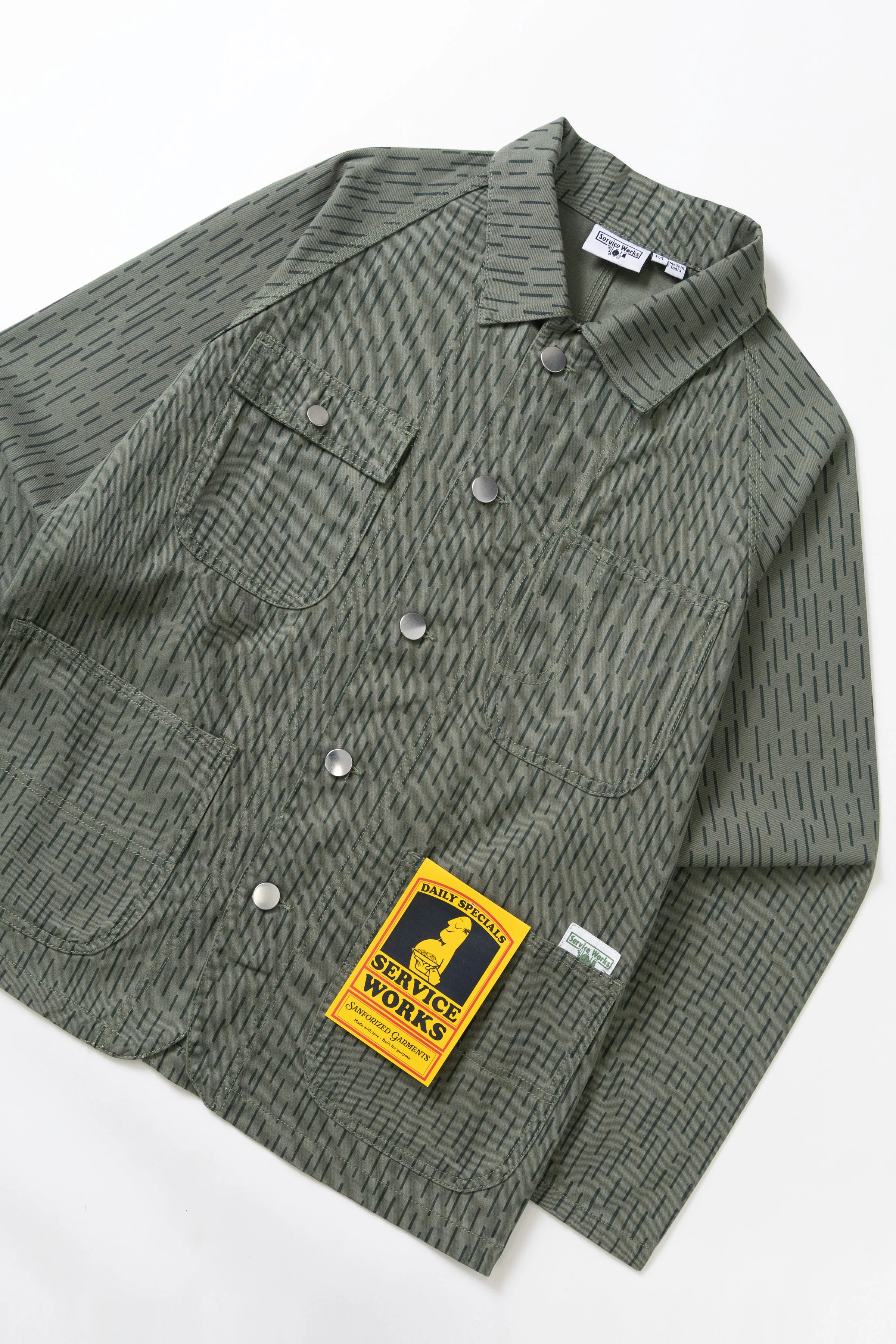 Service Works - Patterned Coverall 2.0 - Raindrop Green - Image 6