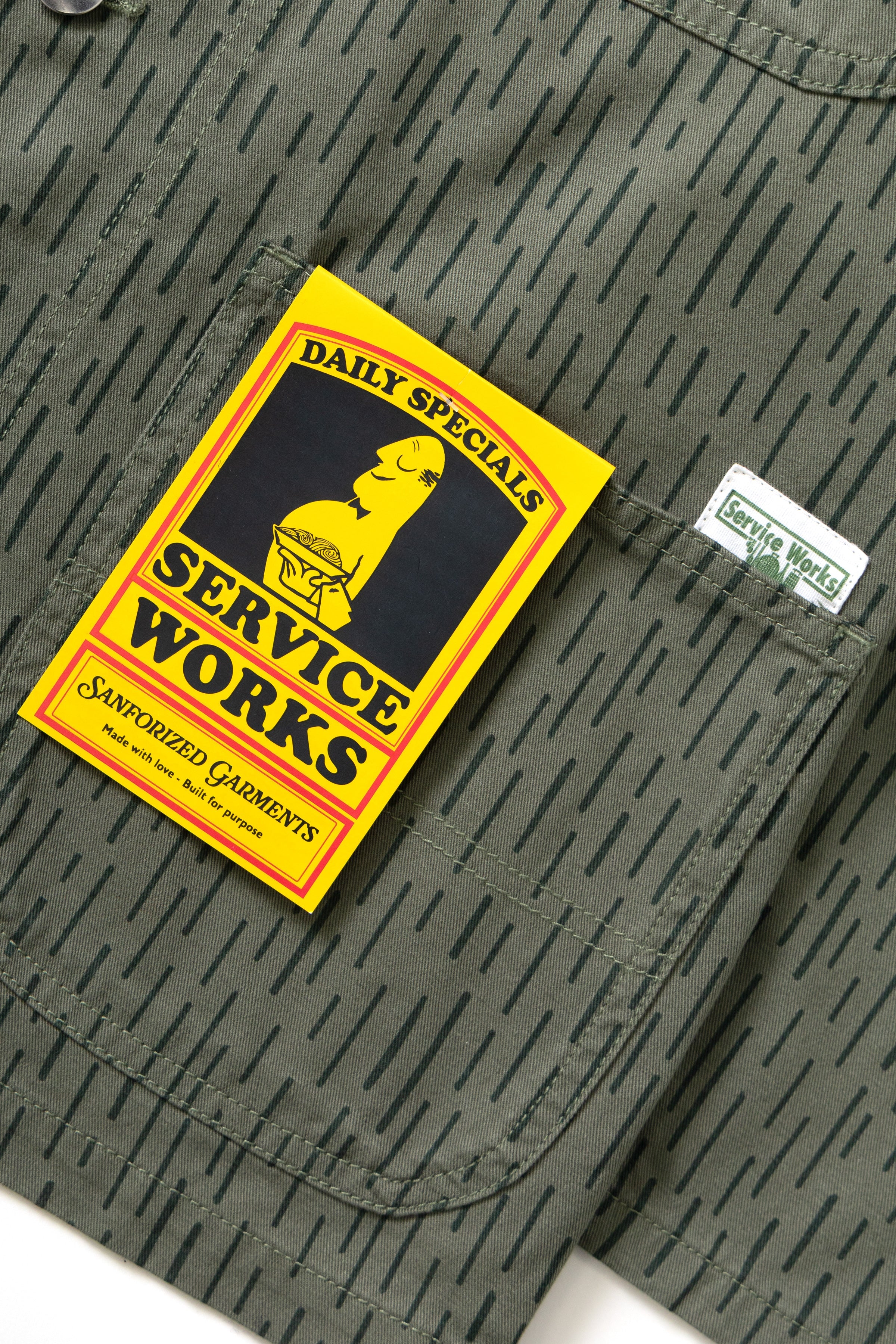 Service Works - Patterned Coverall 2.0 - Raindrop Green - Image 8