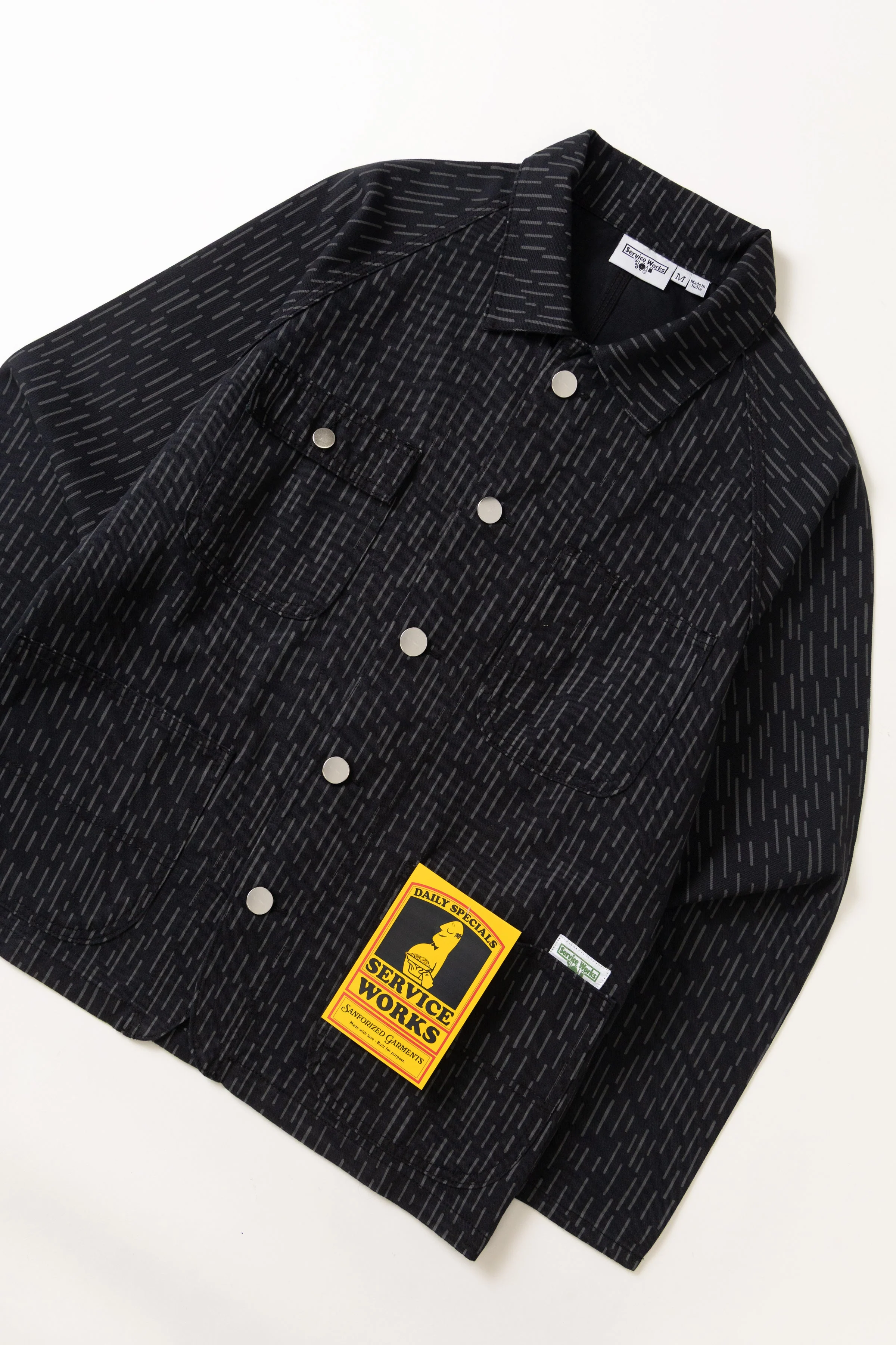 Service Works - Patterned Coverall 2.0 - Raindrop Mono - Image 6