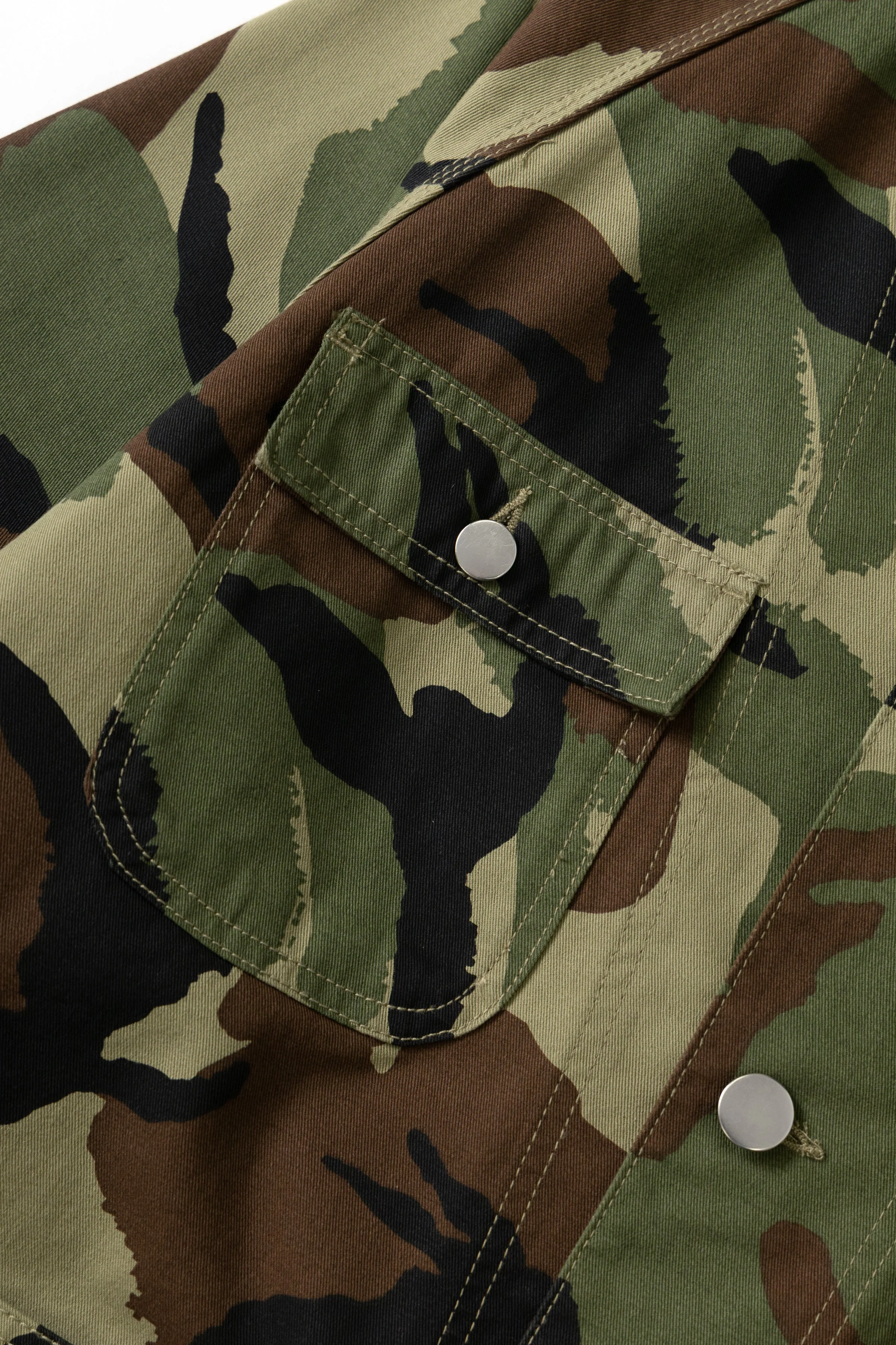 Service Works - Patterned Coverall 2.0 - Woodland - Image 8