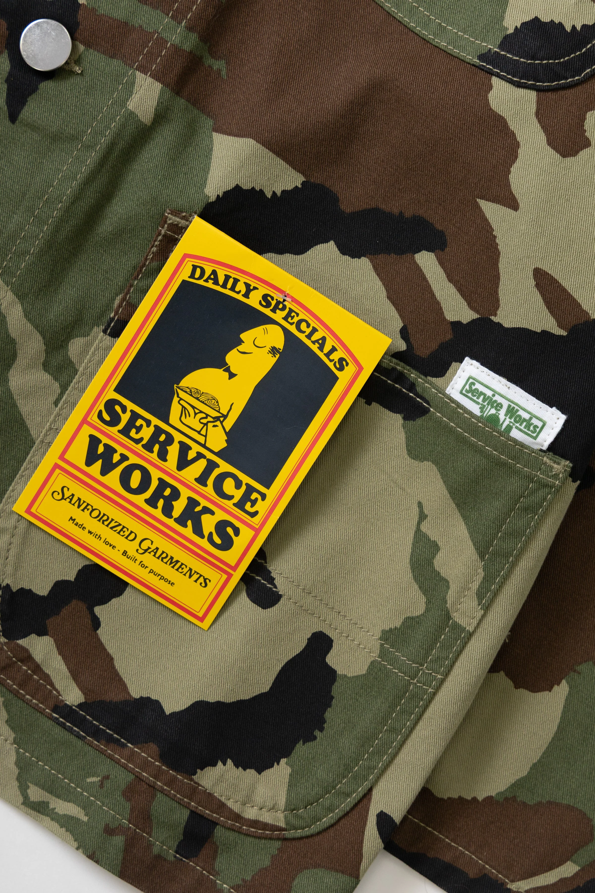 Service Works - Patterned Coverall 2.0 - Woodland - Image 9
