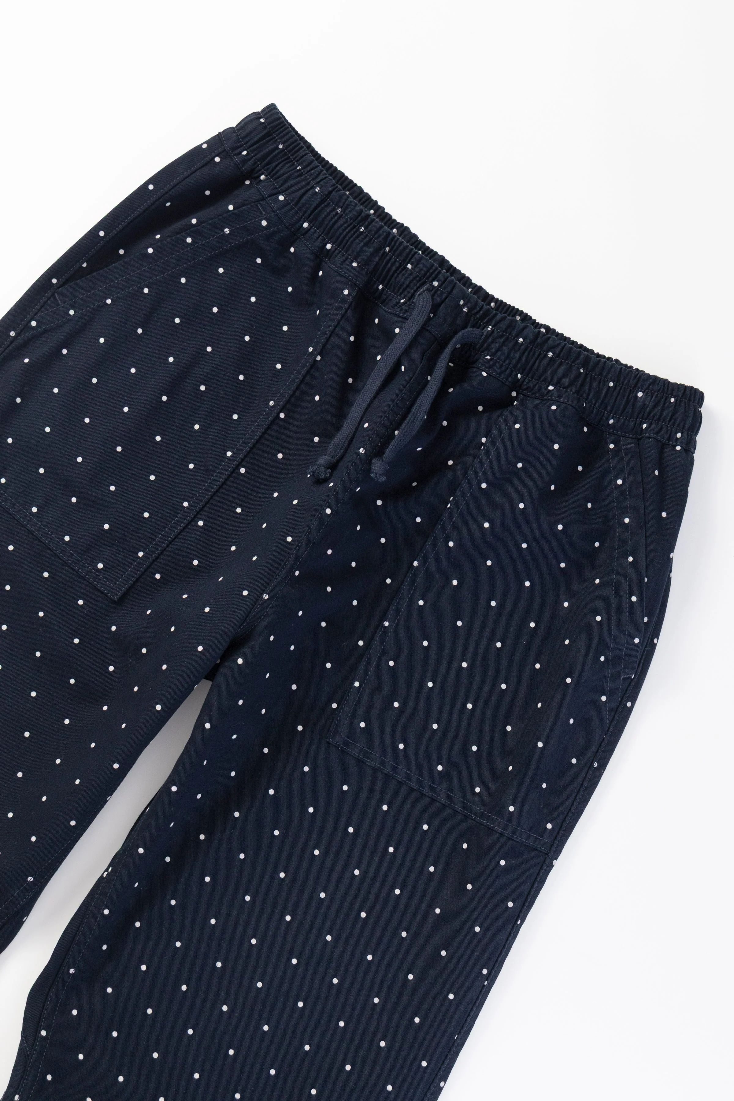 Service Works - Polka Dot Chef Pants - Navy - Image 2