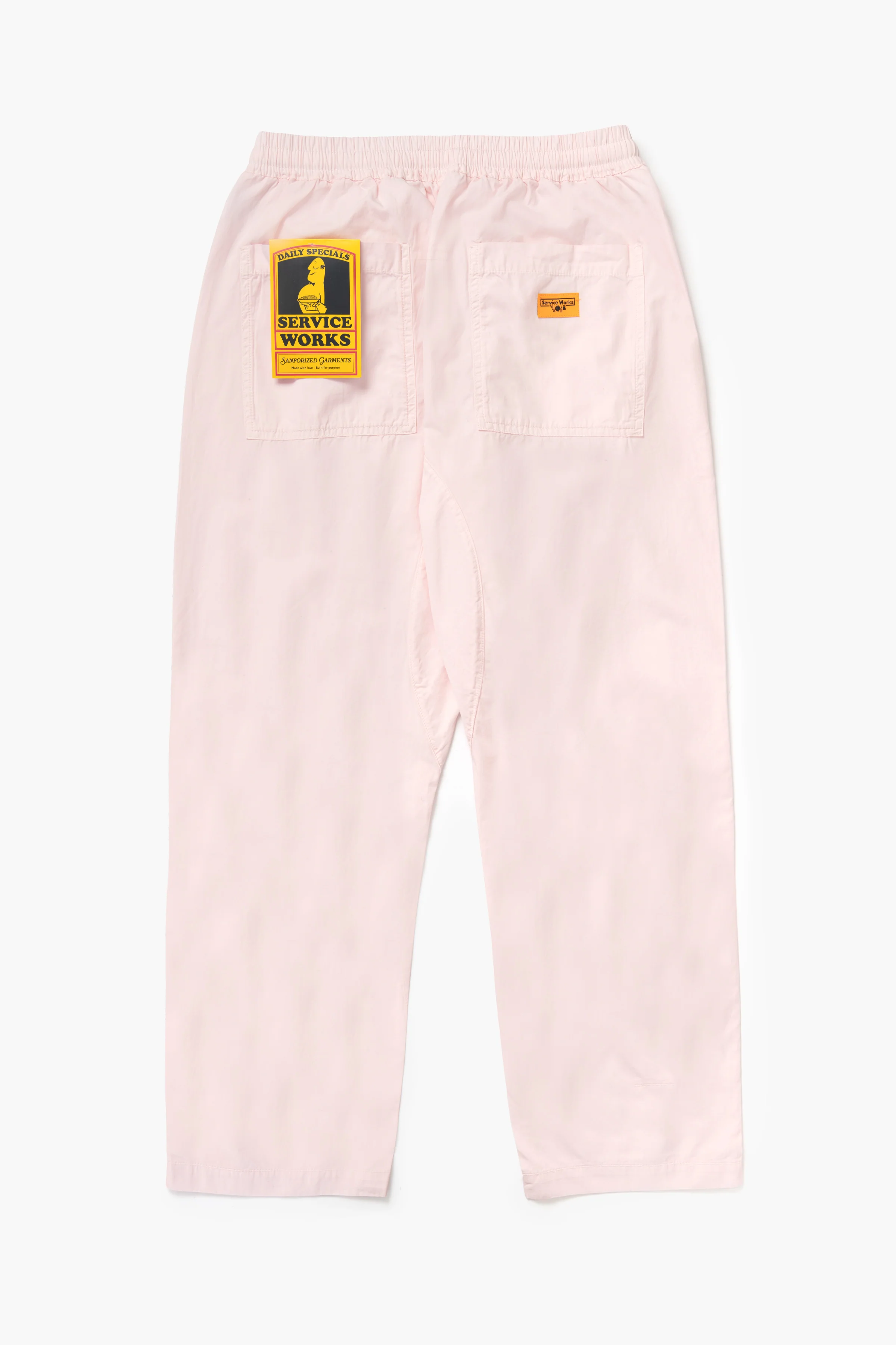 Service Works - Poplin Chef Pants - Dusty Pink - Image 6
