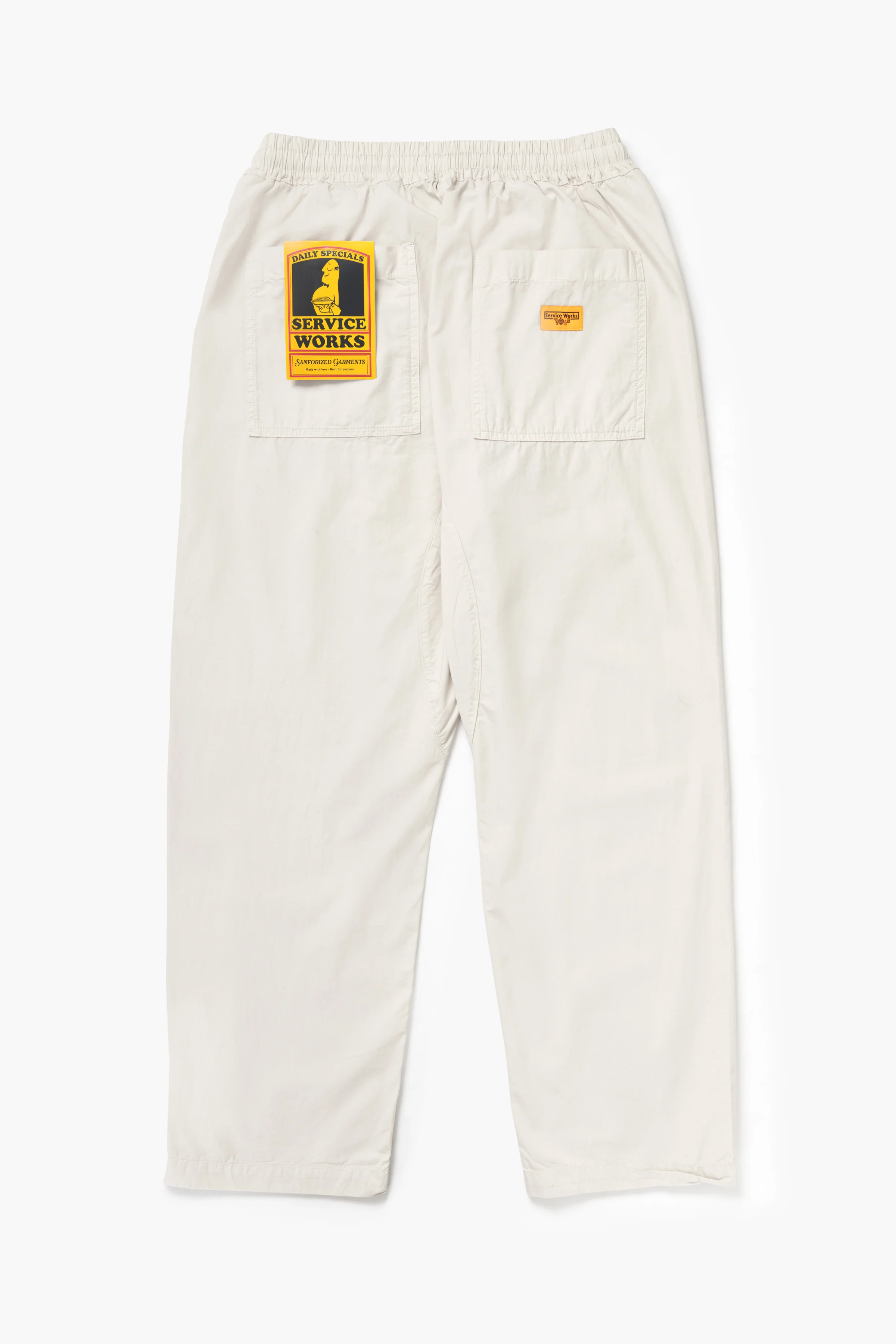 Service Works - Poplin Chef Pants - Salt - Image 5