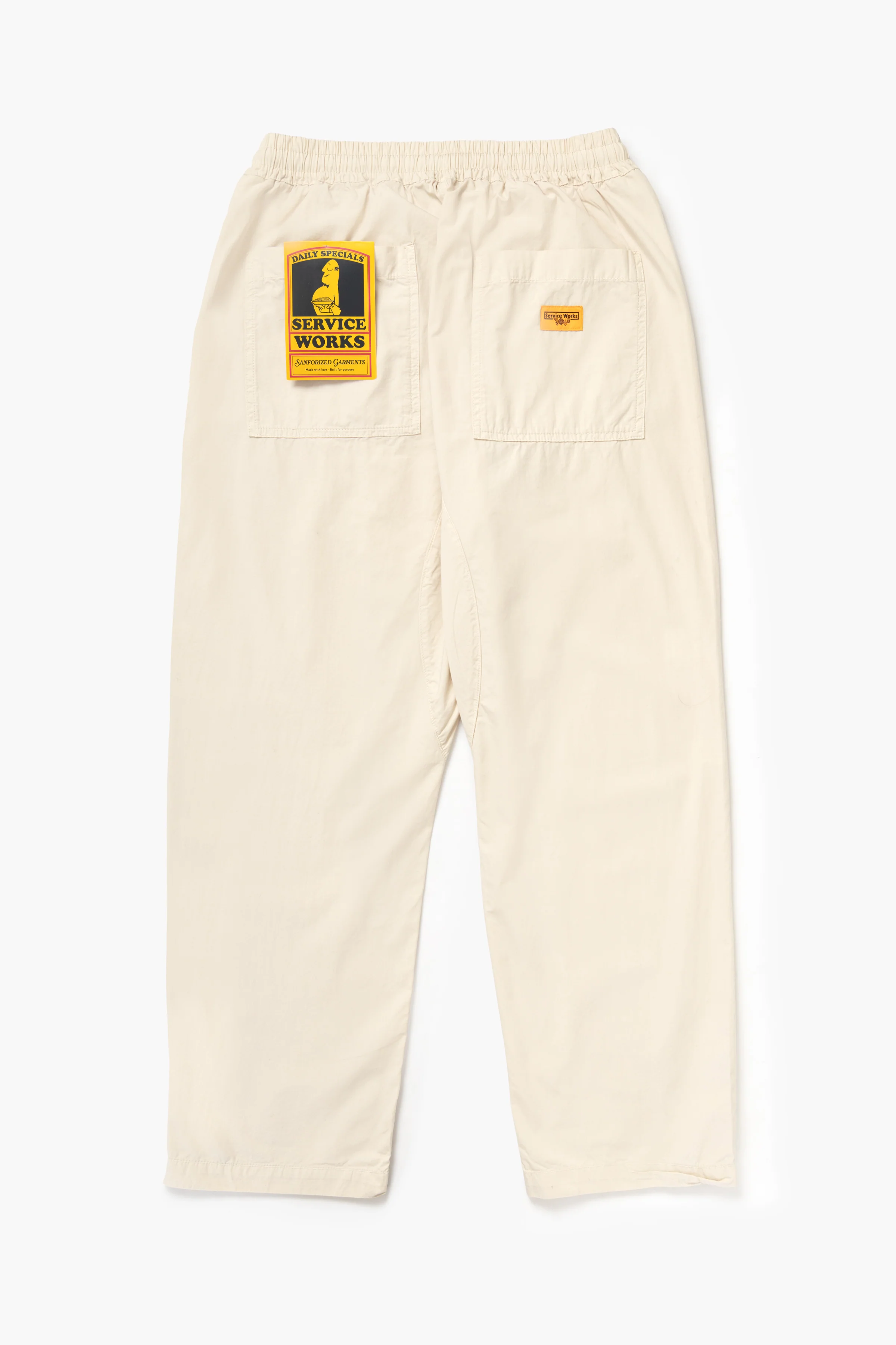 Service Works - Poplin Chef Pants - White Oak - Image 4