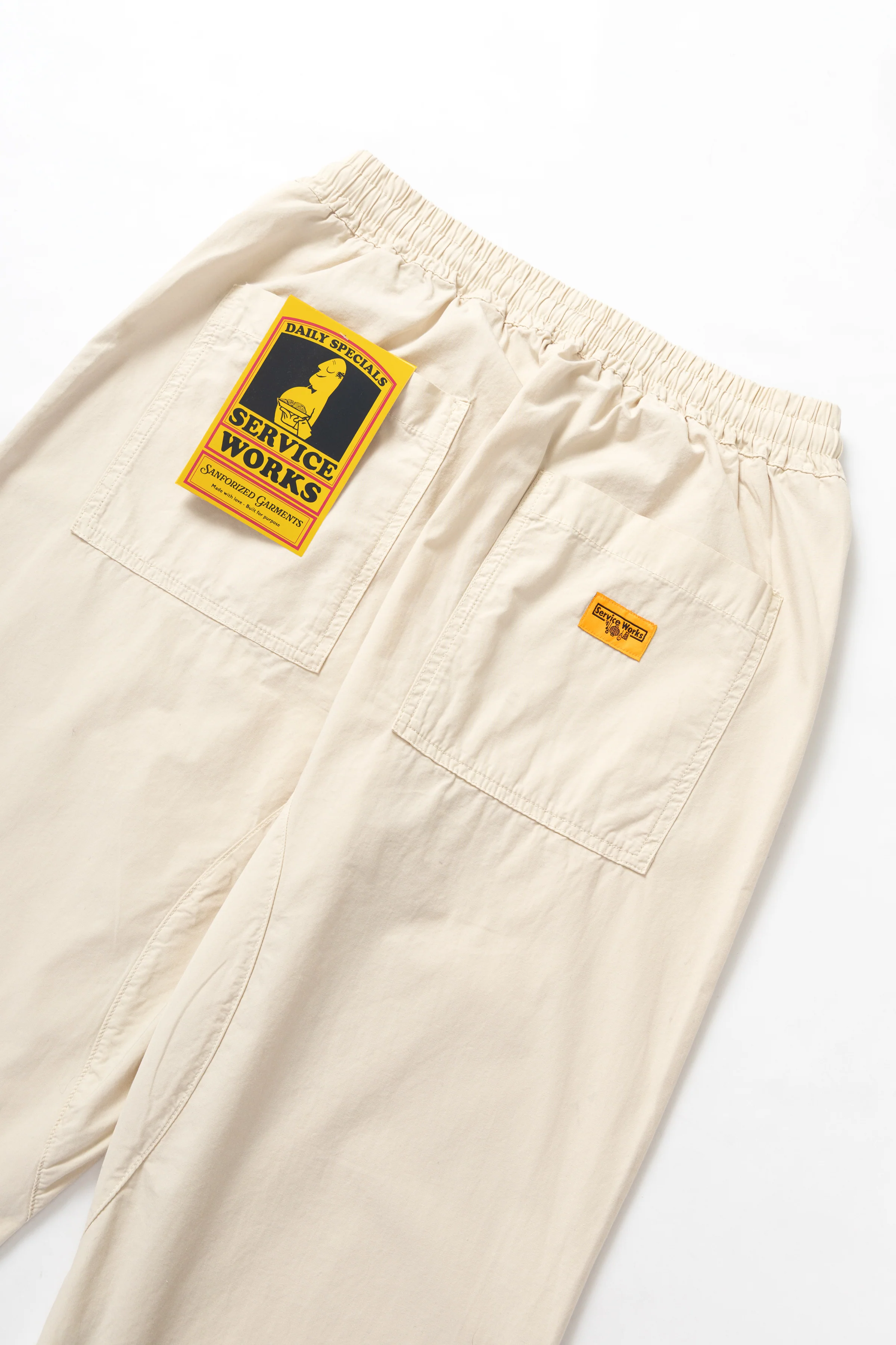 Service Works - Poplin Chef Pants - White Oak - Image 5