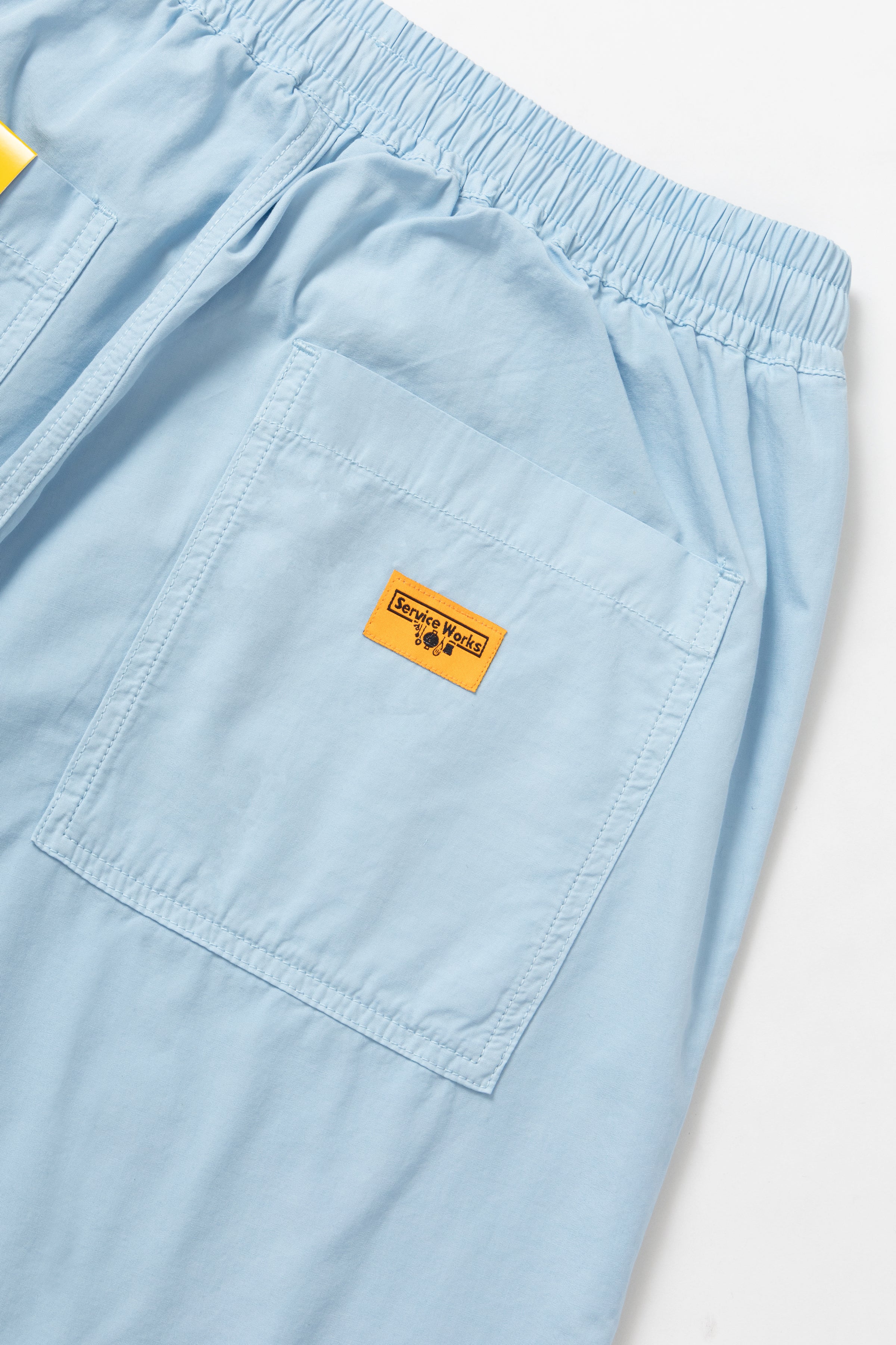 Service Works - Poplin Chef Shorts - Powder - Image 4