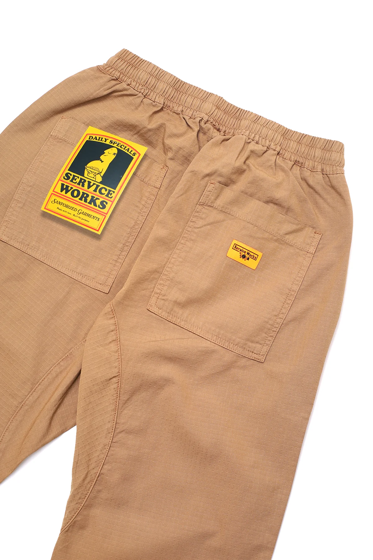 Service Works - Ripstop Chef Pants - Mink - Image 3
