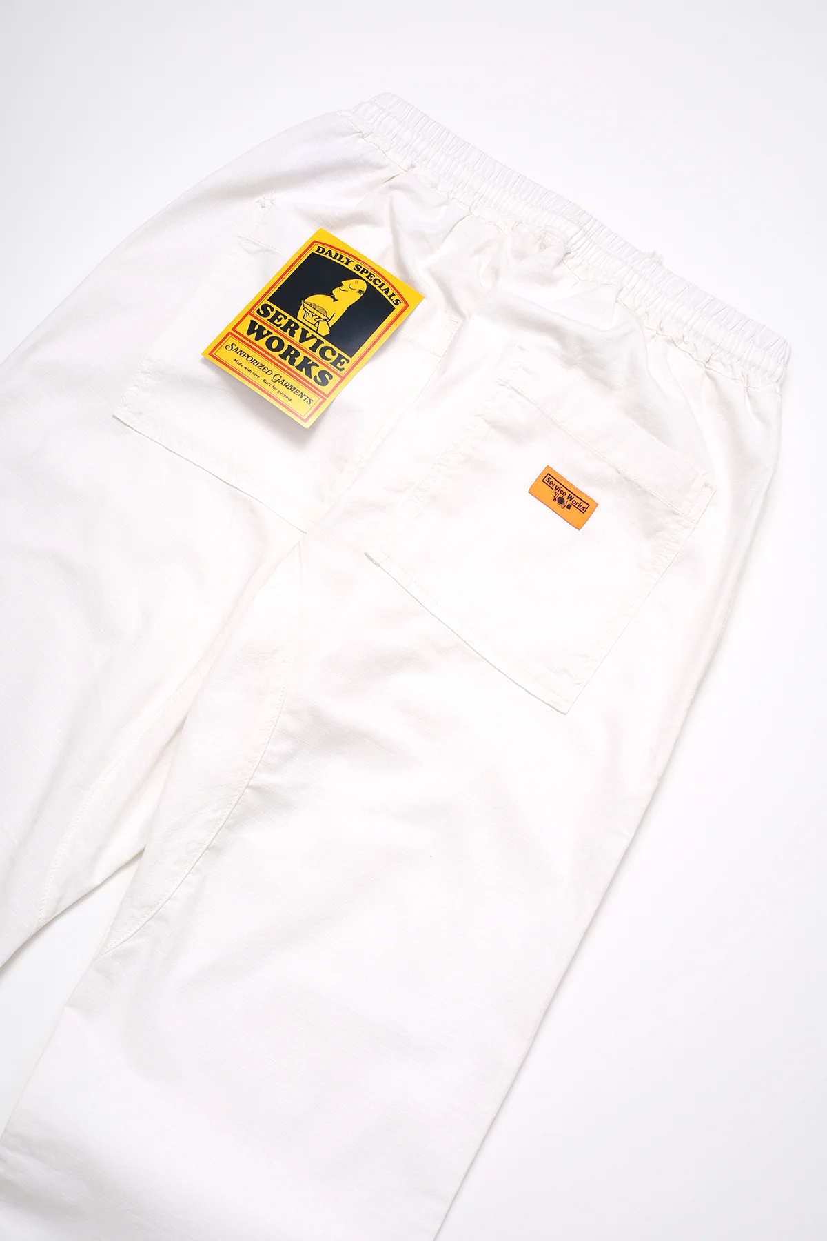 Service Works - Ripstop Chef Pants - Off White - Image 3