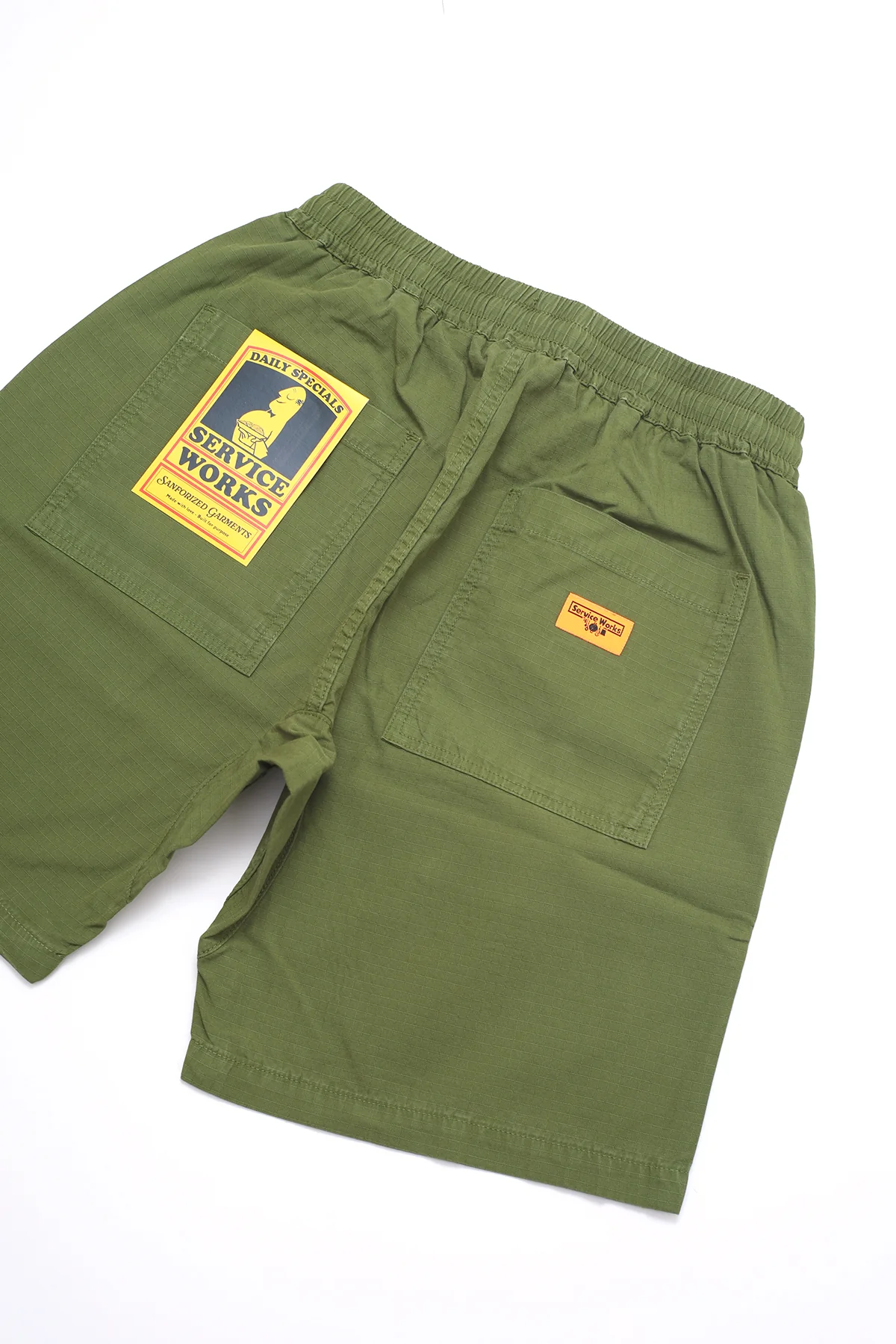 Service Works - Ripstop Chef Shorts - Pesto - Image 3