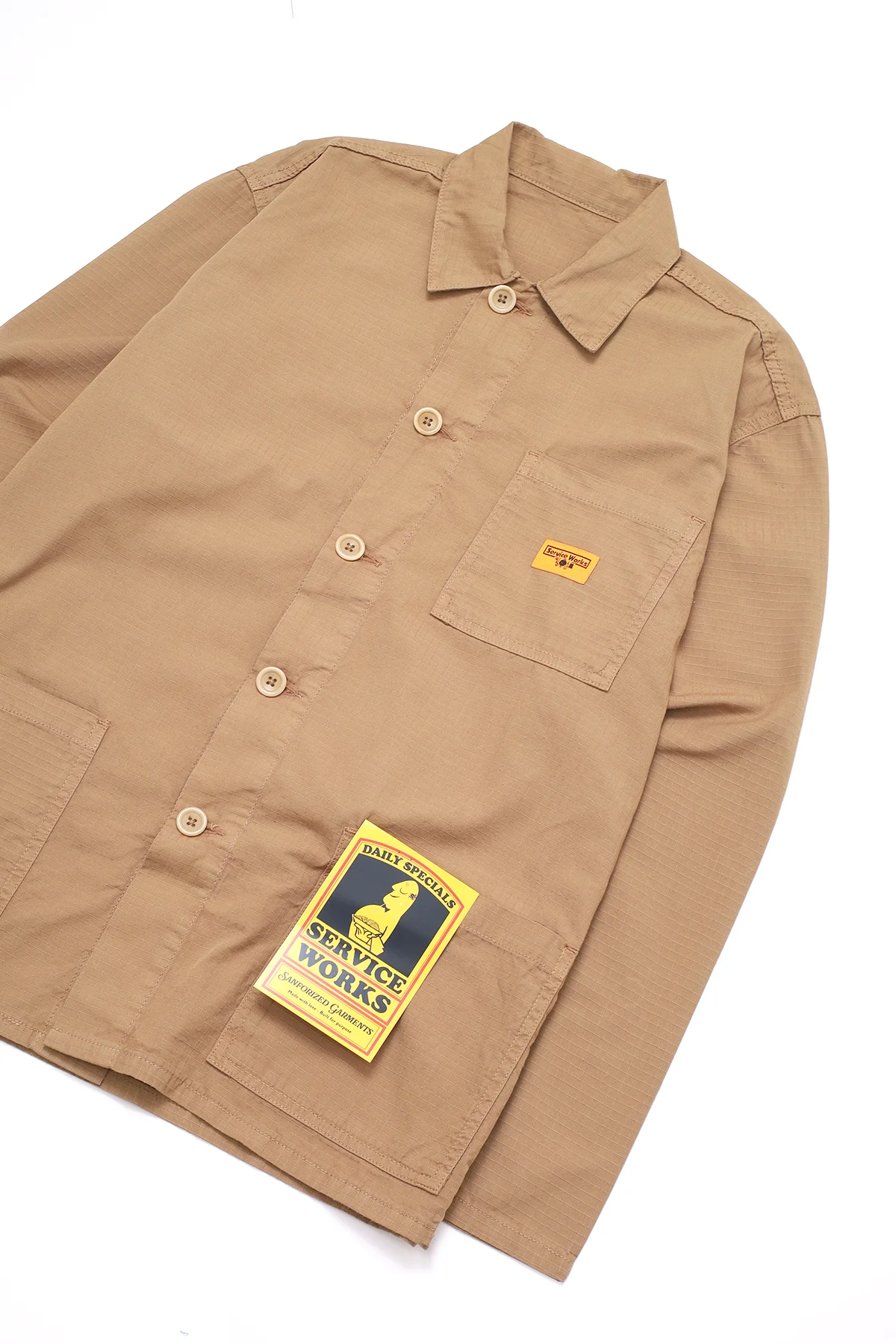 Service Works - Ripstop Chore Shirt - Mink - Image 2