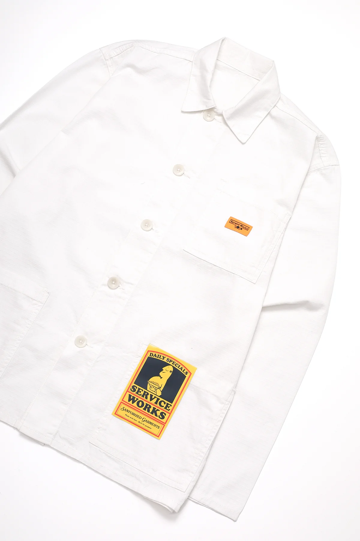 Service Works - Ripstop Chore Shirt - Off White - Image 2