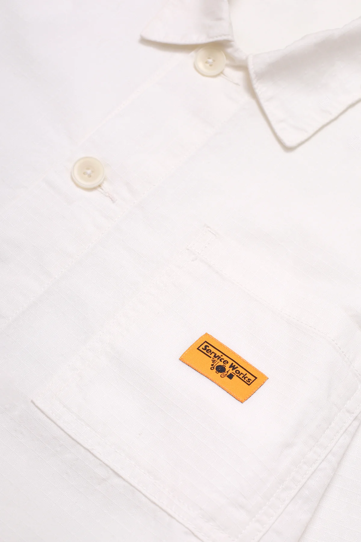Service Works - Ripstop Chore Shirt - Off White - Image 4