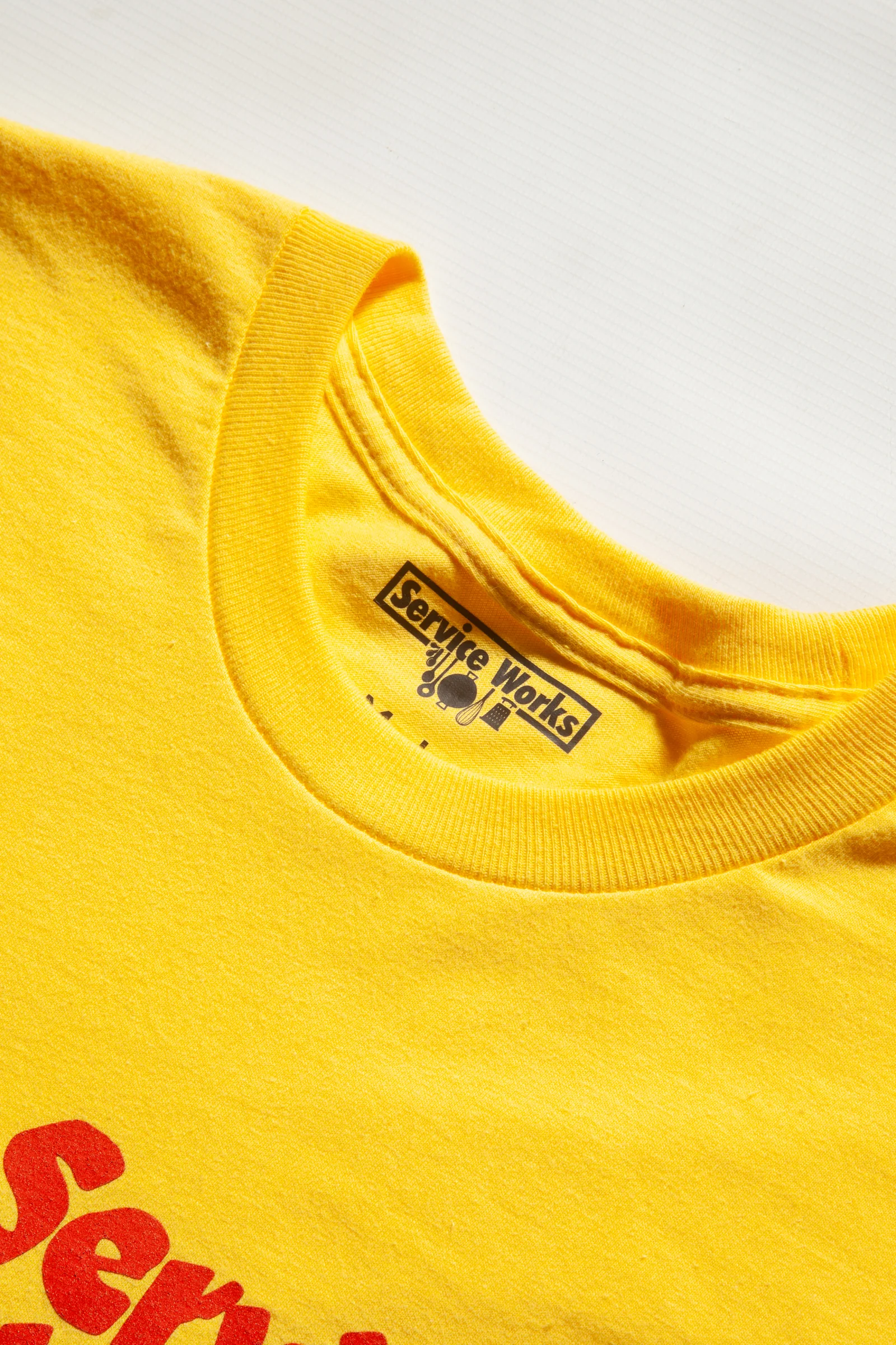 Service Works - Sail Away Tee - Yellow - Image 4