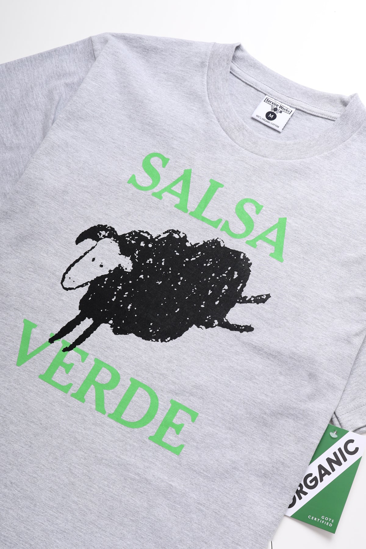 Service Works - Salsa Verde Tee - Grey - Image 2