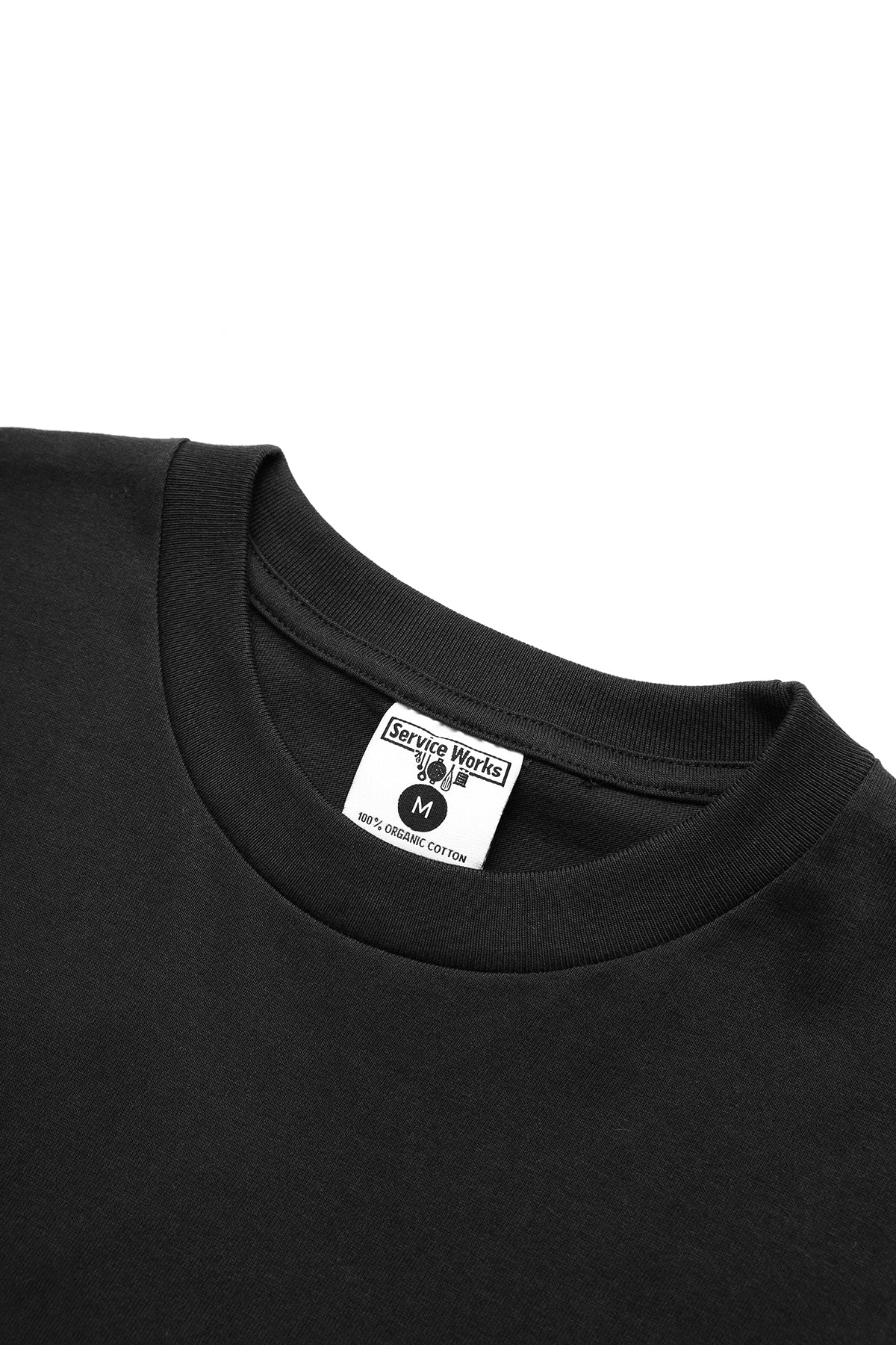 Service Works - Scribble Logo Tee - Black - Image 3
