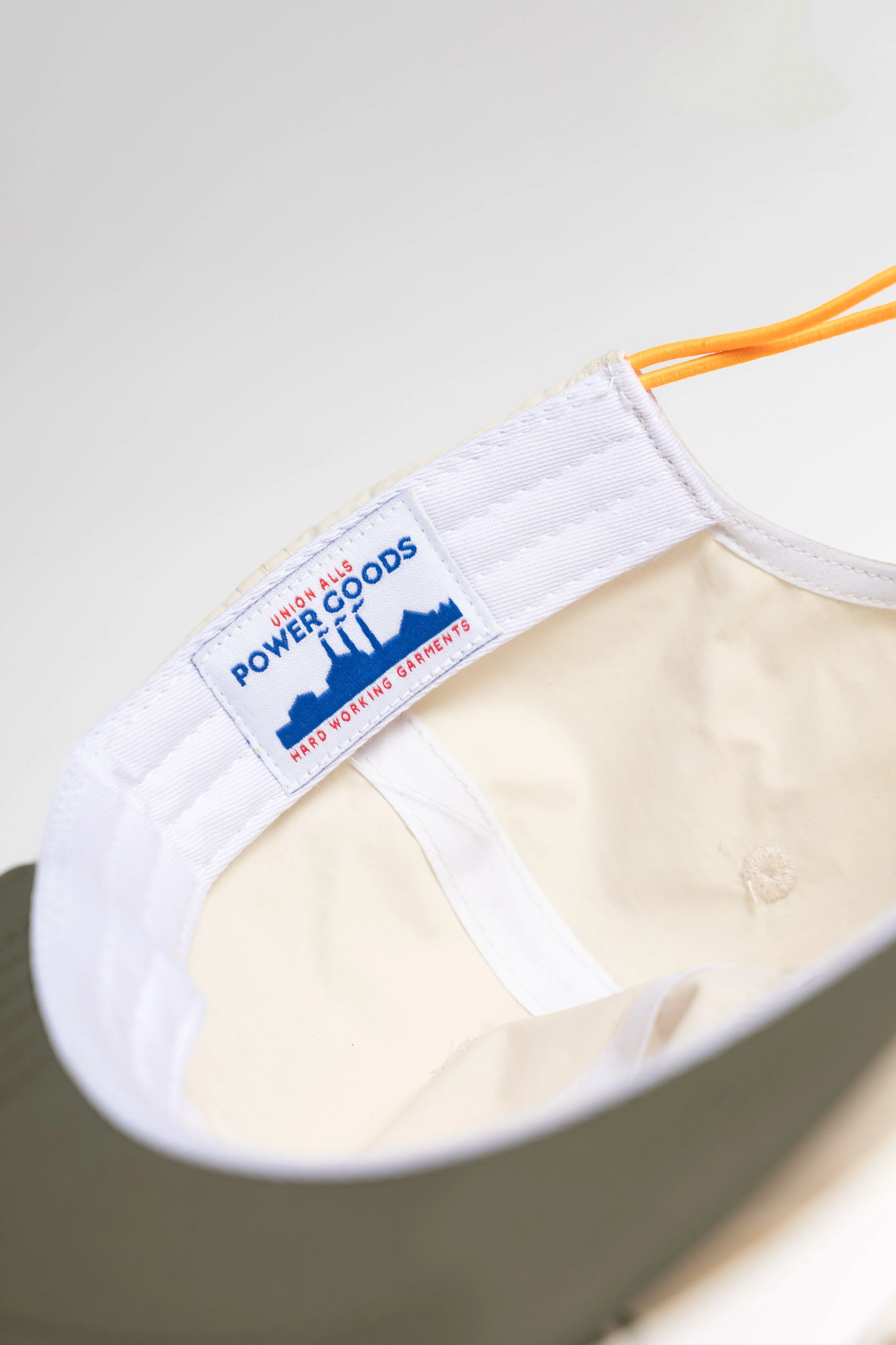 Service Works - Script Surf Cap - Off-White / Olive - Image 4