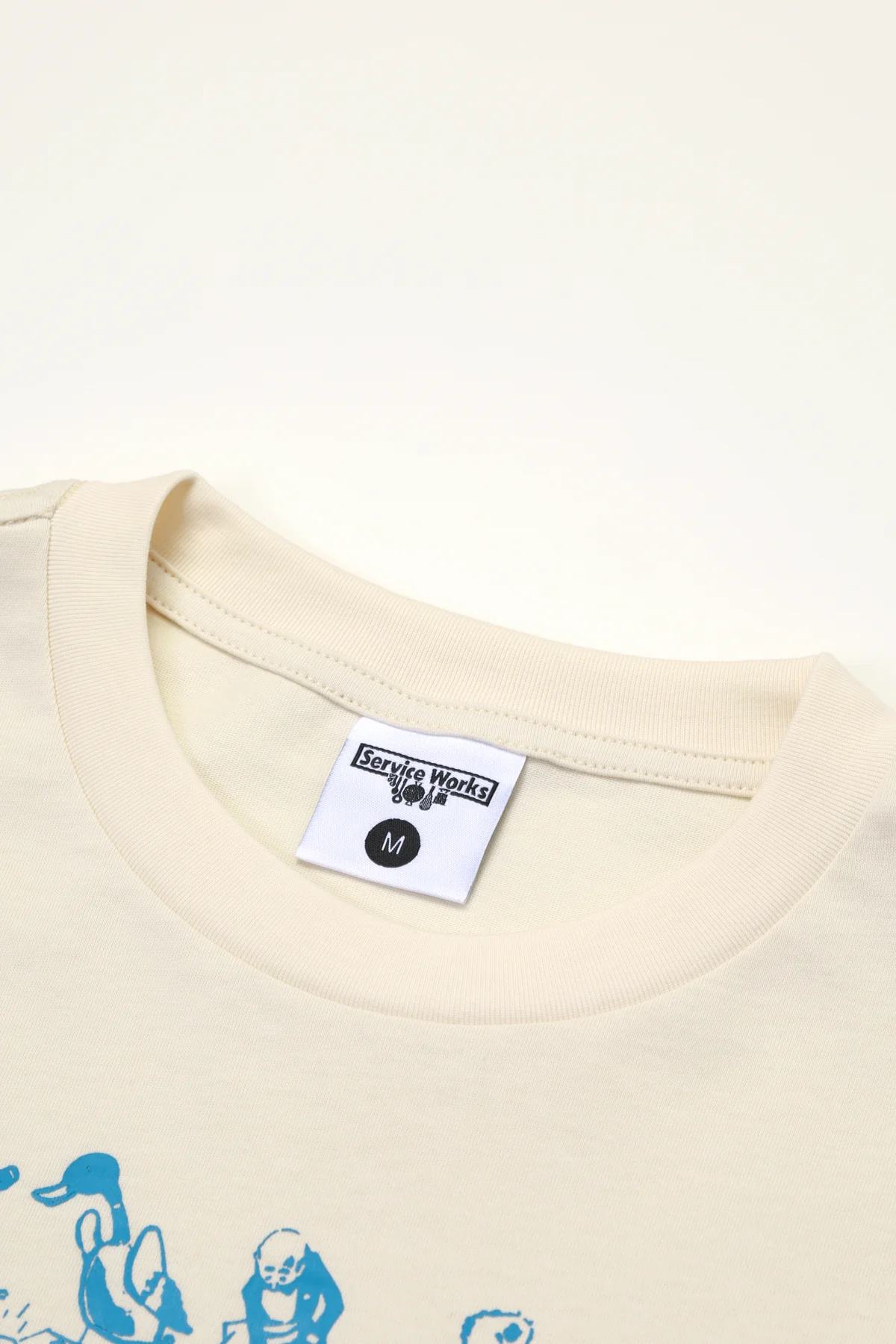 Service Works - Soiree Long Sleeve Tee - Ecru - Image 3