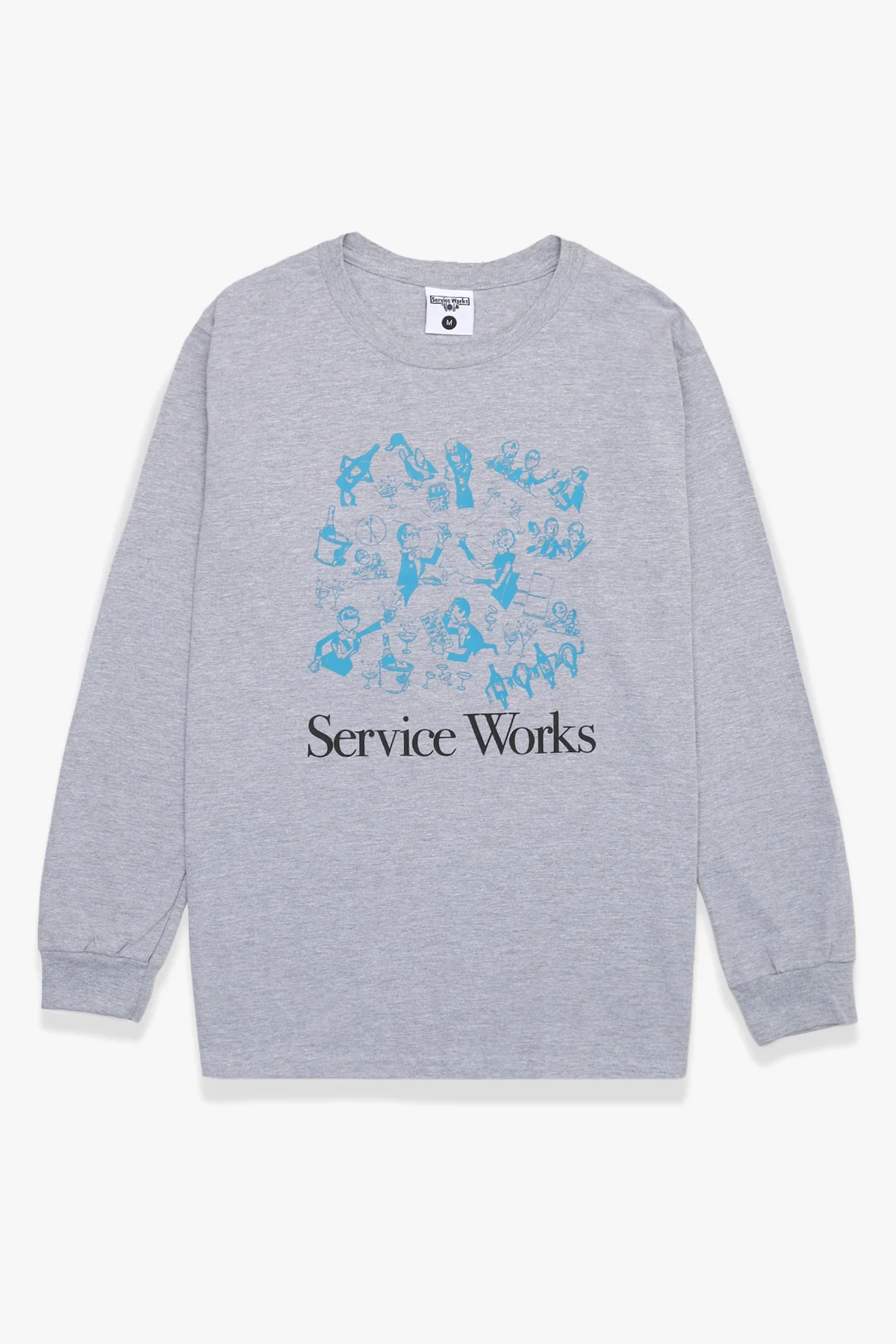 Service Works - Soiree Long Sleeve Tee - Grey