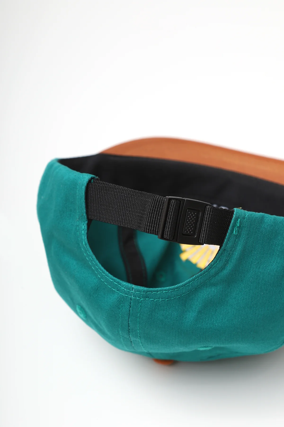 Service Works - Sunny Side Up Cap - Teal/Brown - Image 3