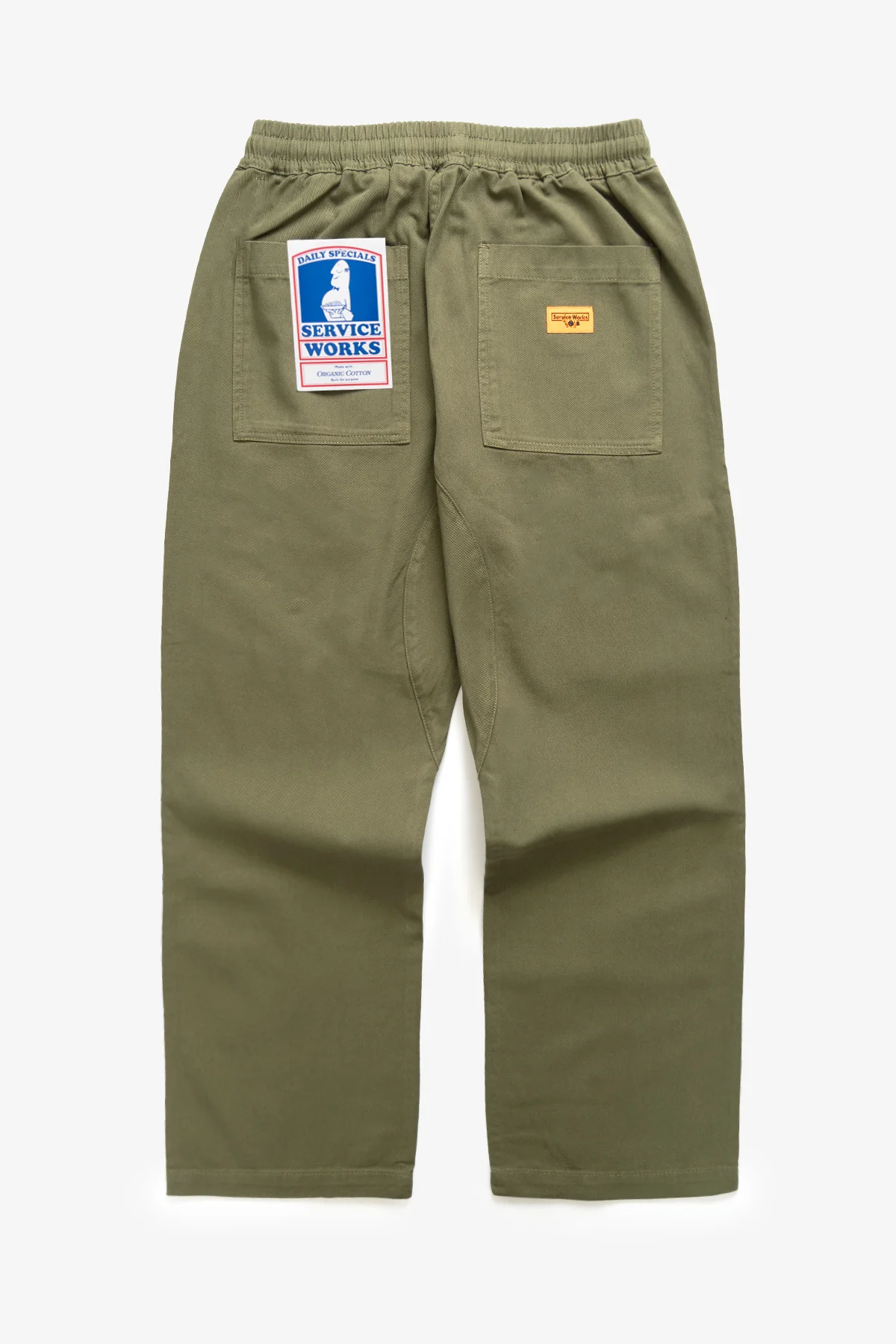 Service Works - Trade Chef Pants - Olive - Image 6