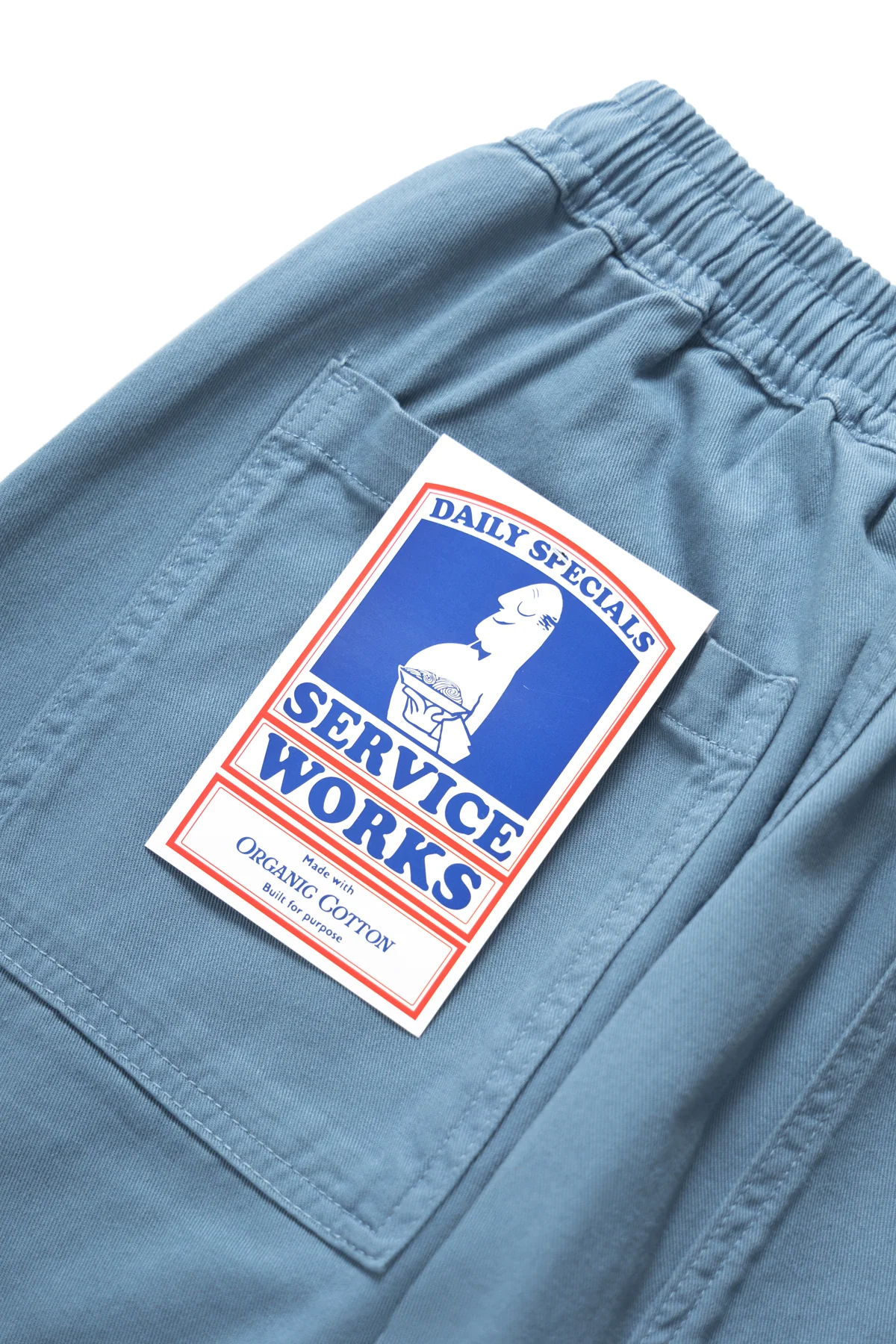Service Works - Trade Chef Pants - Work Blue - Image 6