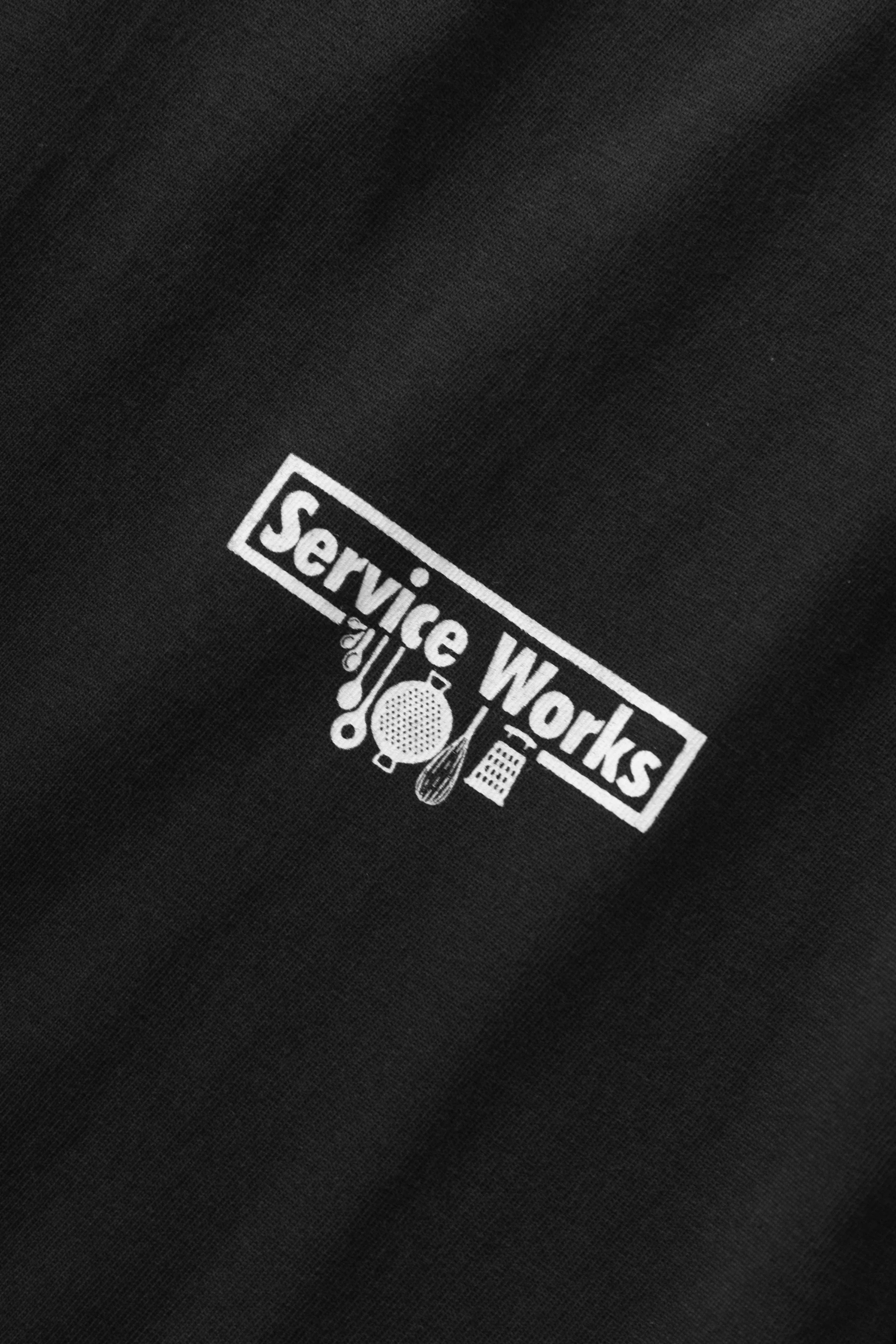 Service Works - Trademark Tee - Black - Image 2