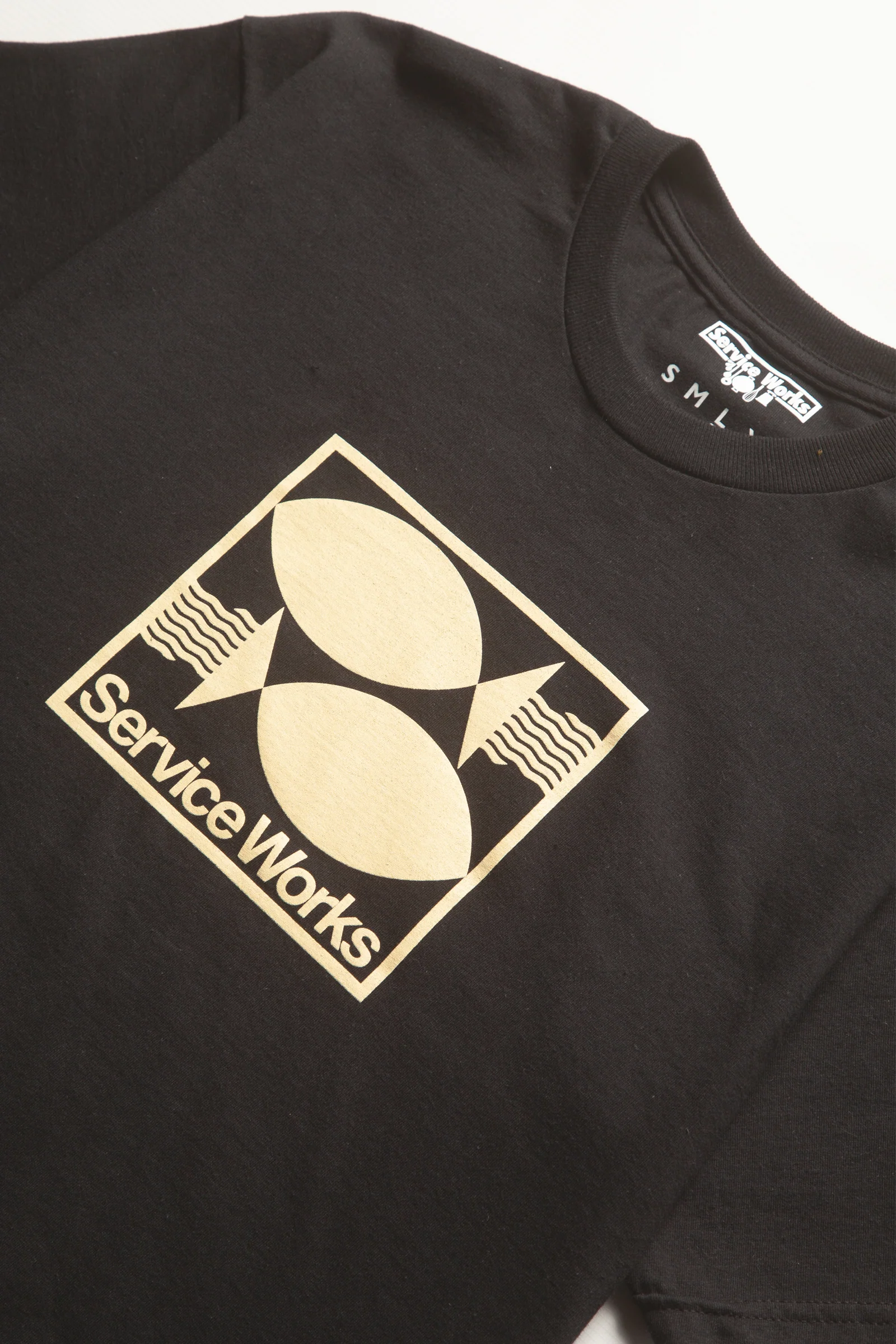 Service Works - Turbot Tee - Black - Image 2